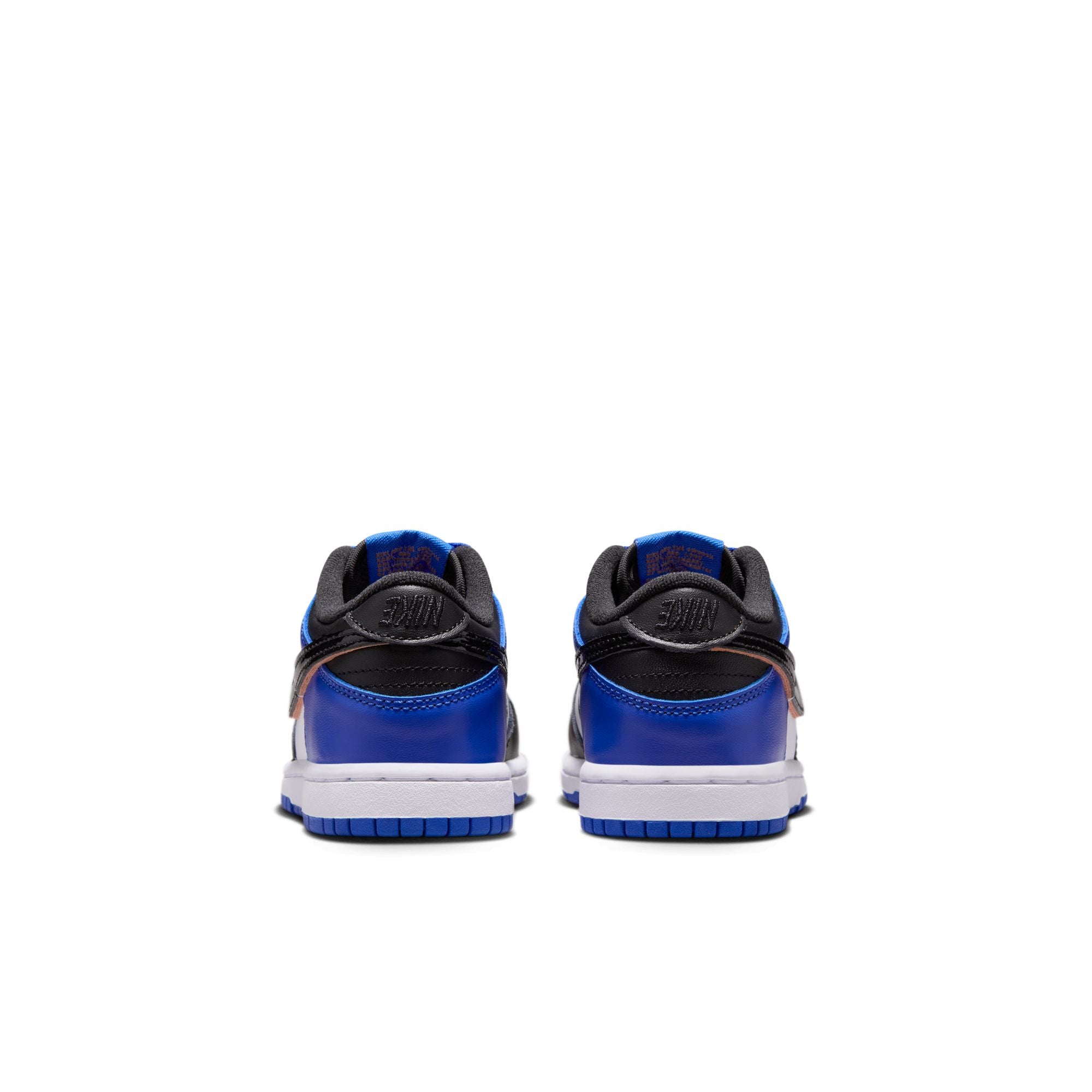 KIDS NIKE DUNK LOW SE PS (WHITE/BLACK/RACER BLUE/TERRA BLUSH)