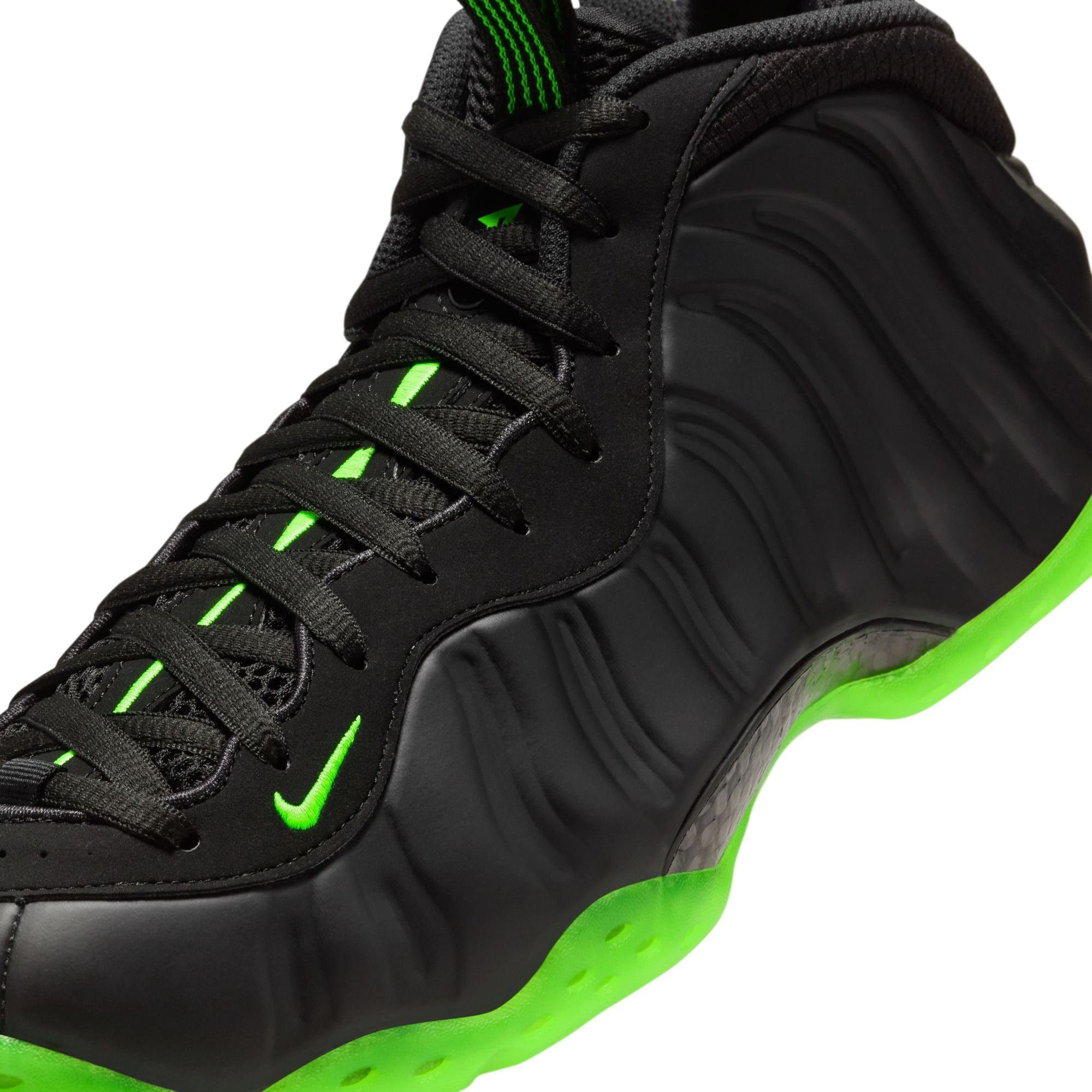 MENS AIR FOAMPOSITE ONE (BLACK/VOLT)
