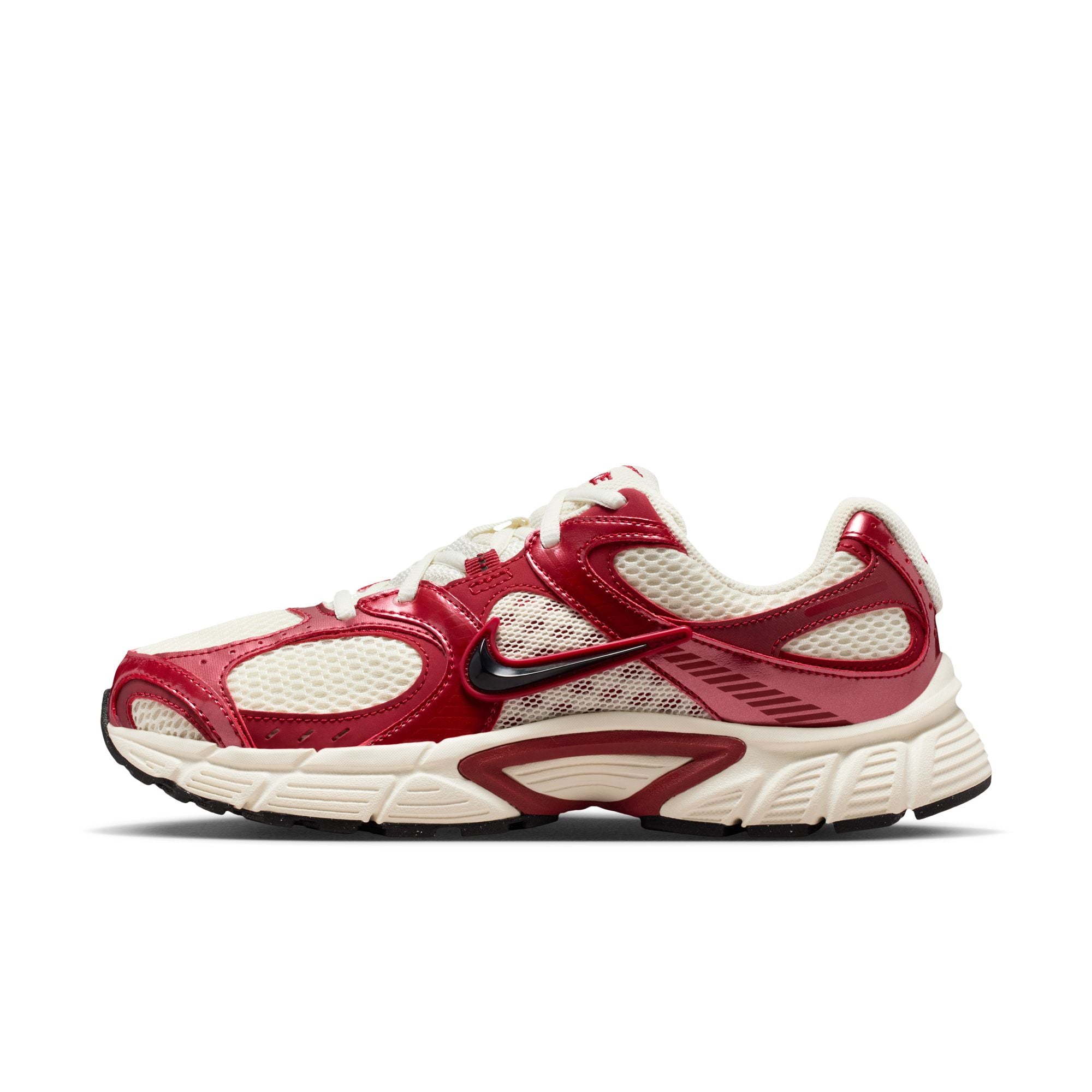WOMENS NIKE V5 RNR (SOFT PEARL/BLACK/TEAM CRIMSON)