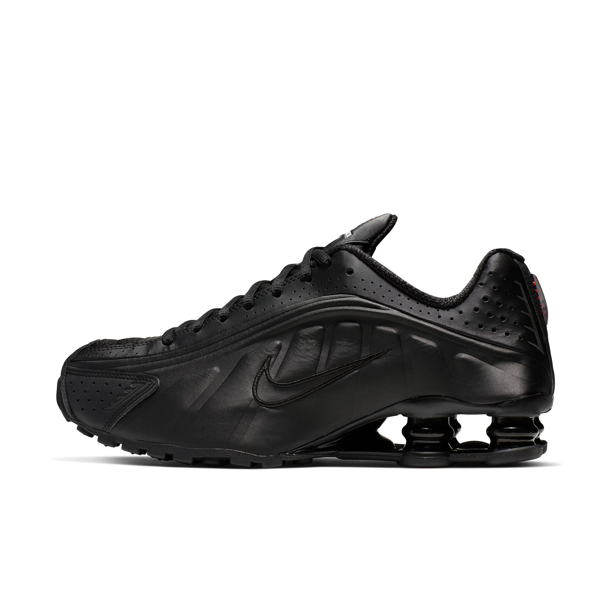 MENS NIKE SHOX R4 (BLACK/MAX ORANGE)