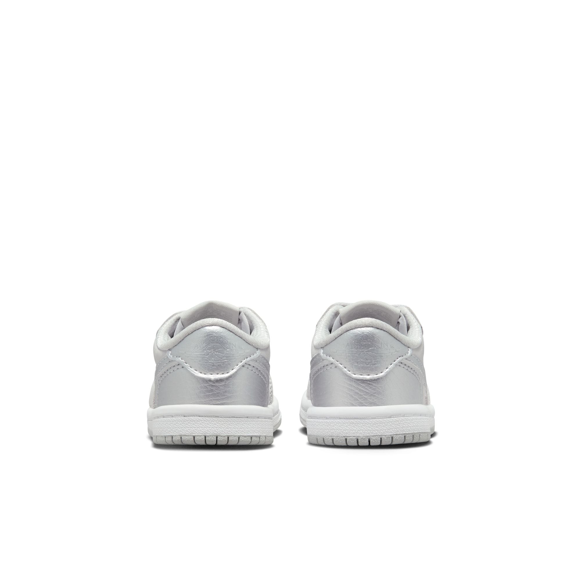 KIDS JORDAN 1 RETRO LOW OG TD (METALLIC SILVER)