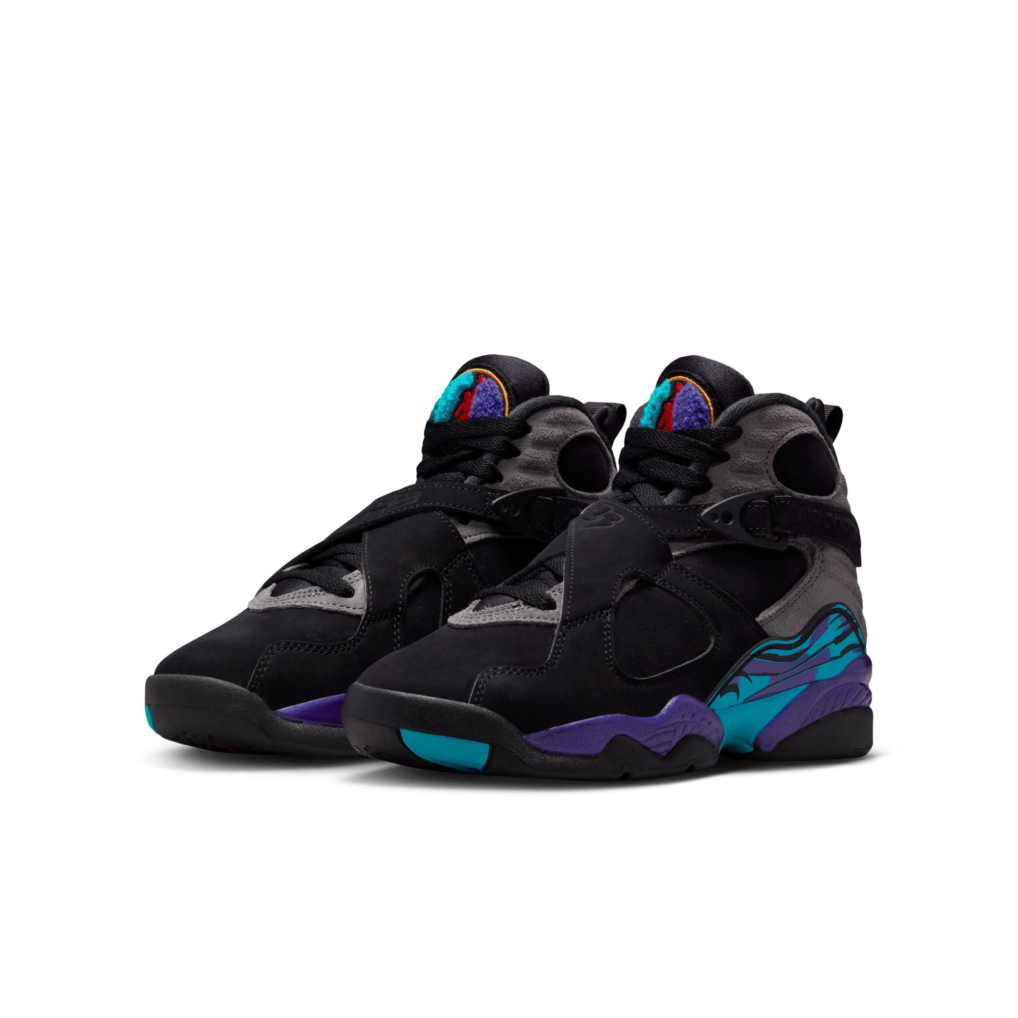 KIDS AIR JORDAN 8 RETRO GS (AQUA)