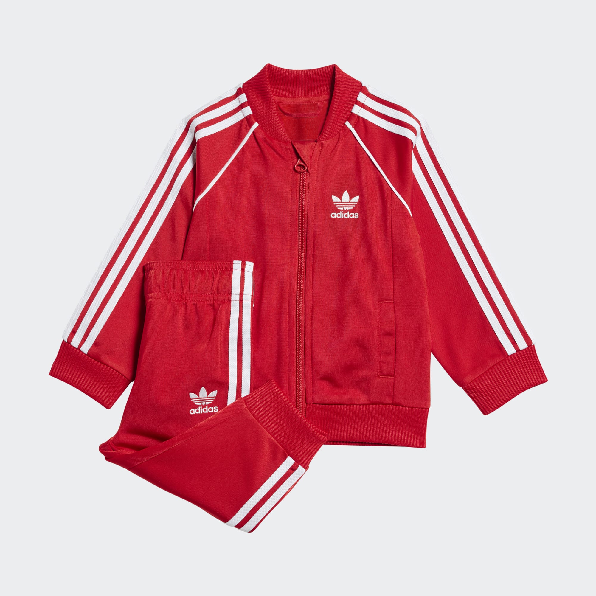 KIDS ADICOLOR SST TRACK SUIT (BETTER SCARLET) - Main Image