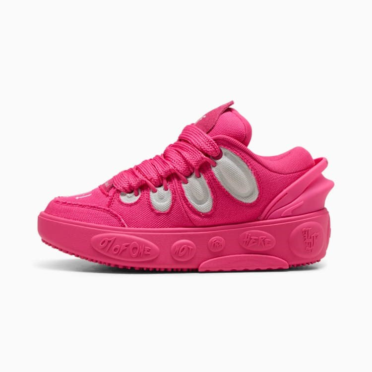 KIDS PUMA LA FRANCE PINK CARPET JR (GLOWING PINK/GLACIAL GRAY)