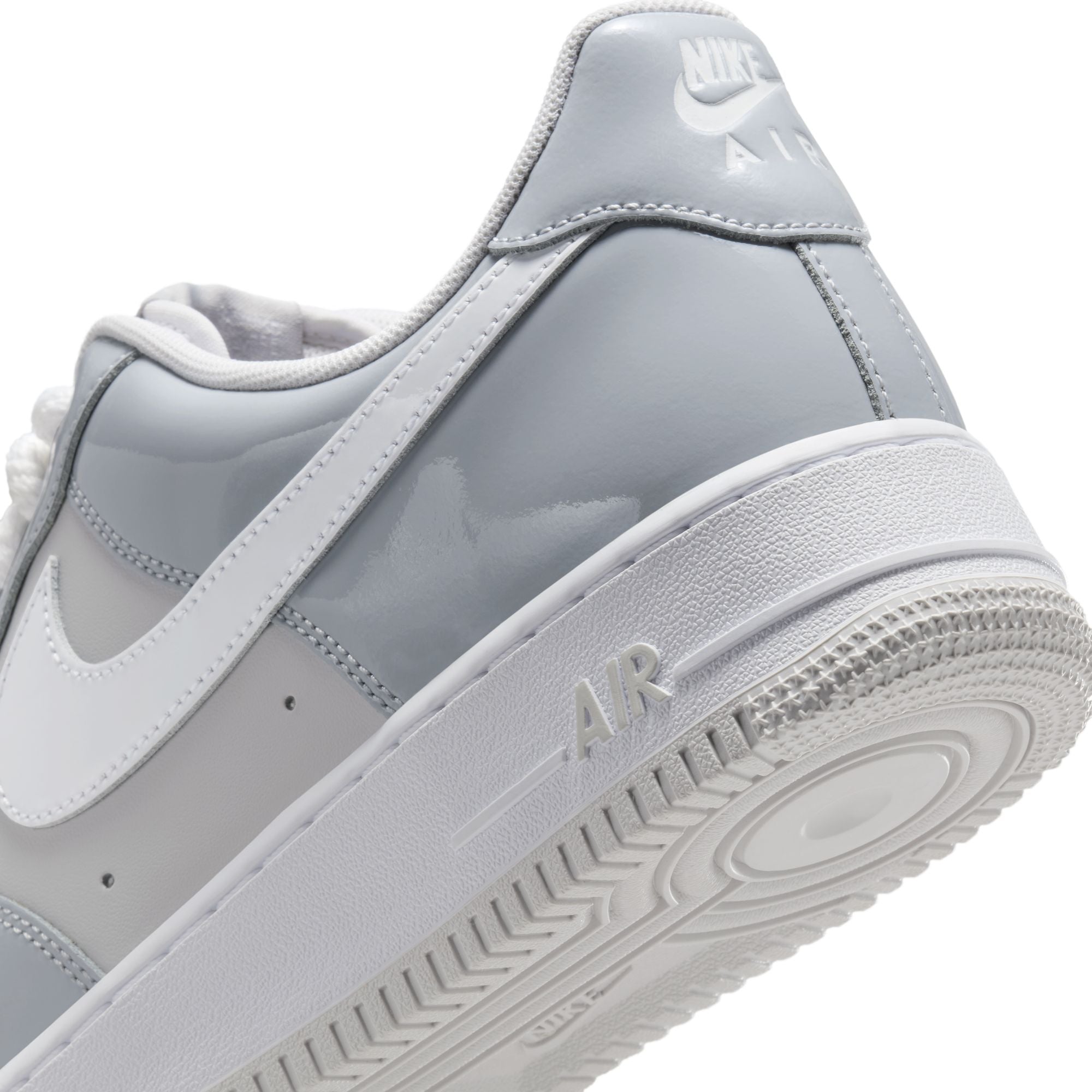 MENS NIKE AIR FORCE 1 '07 LV8 (WOLF GREY/WHITE/VAST GREY)