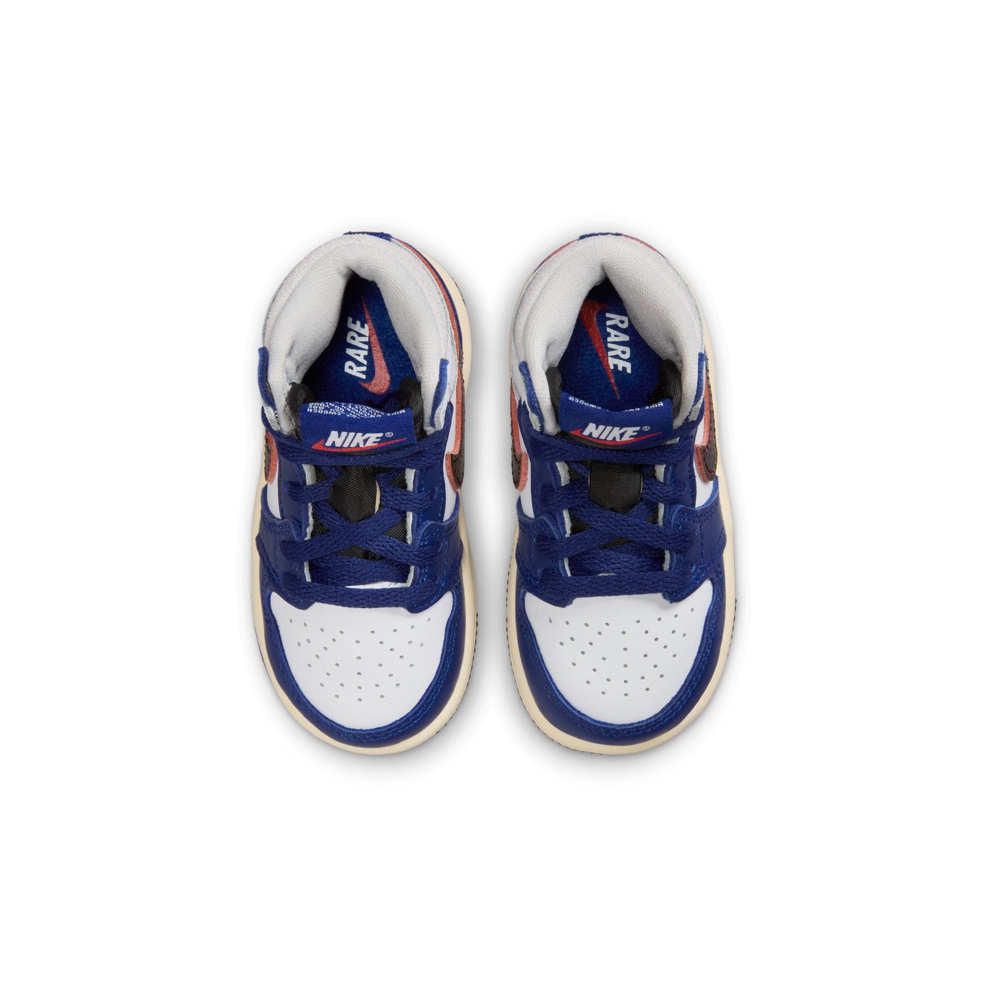 KIDS JORDAN 1 RETRO HIGH OG RARE AIR TD (DEEP ROYAL BLUE)