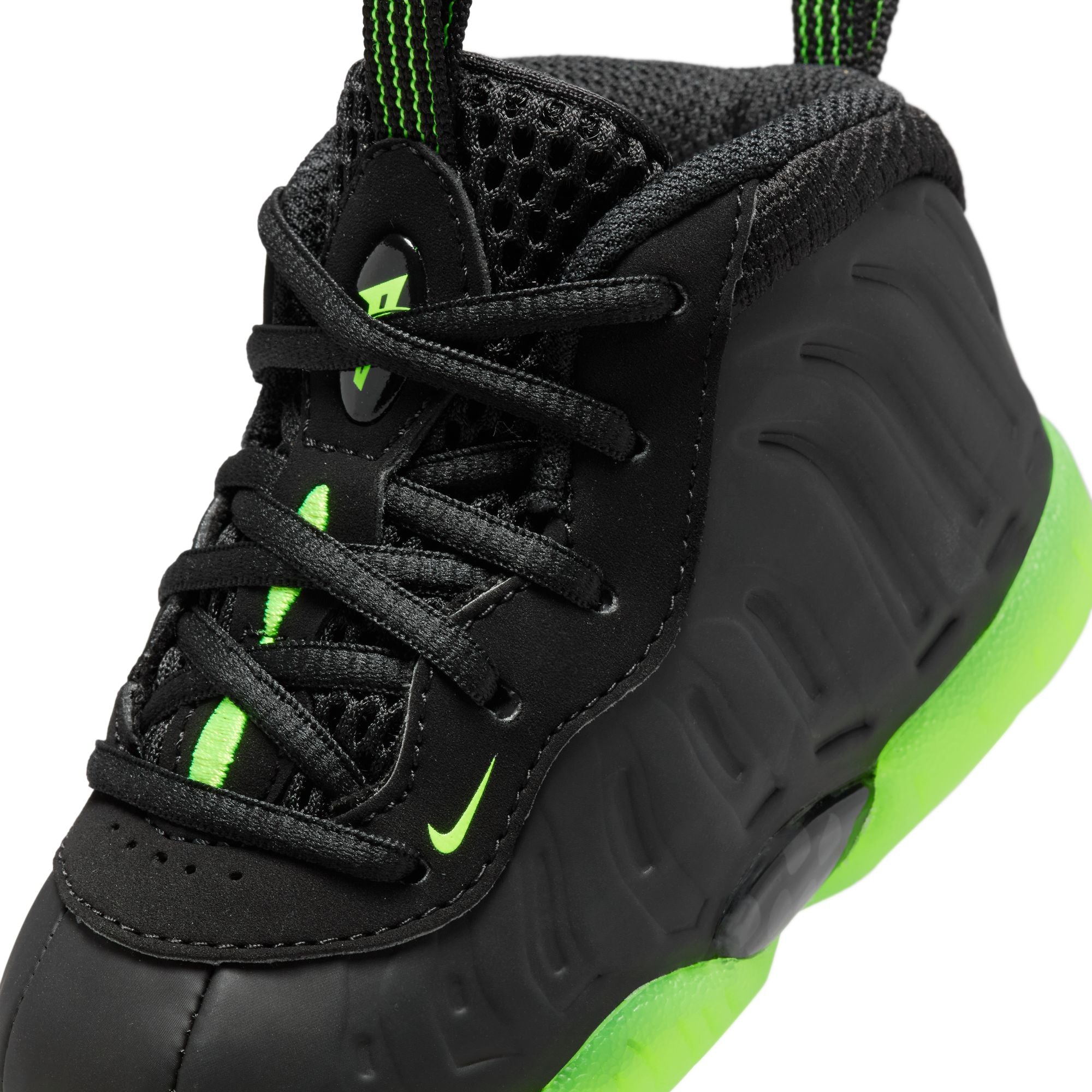 KIDS NIKE LITTLE POSITE ONE TD (BLACK/VOLT)