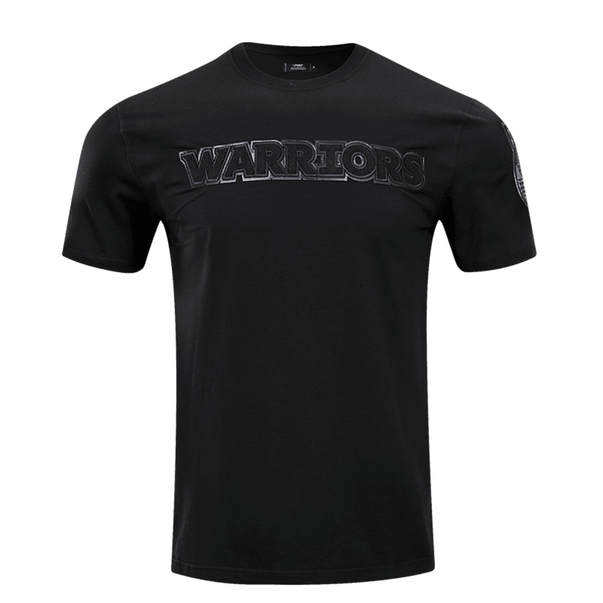 MENS PRO STANDARD GOLDEN STATE WARRIORS TRIPLE BLACK SJ T-SHIRT (BLACK)