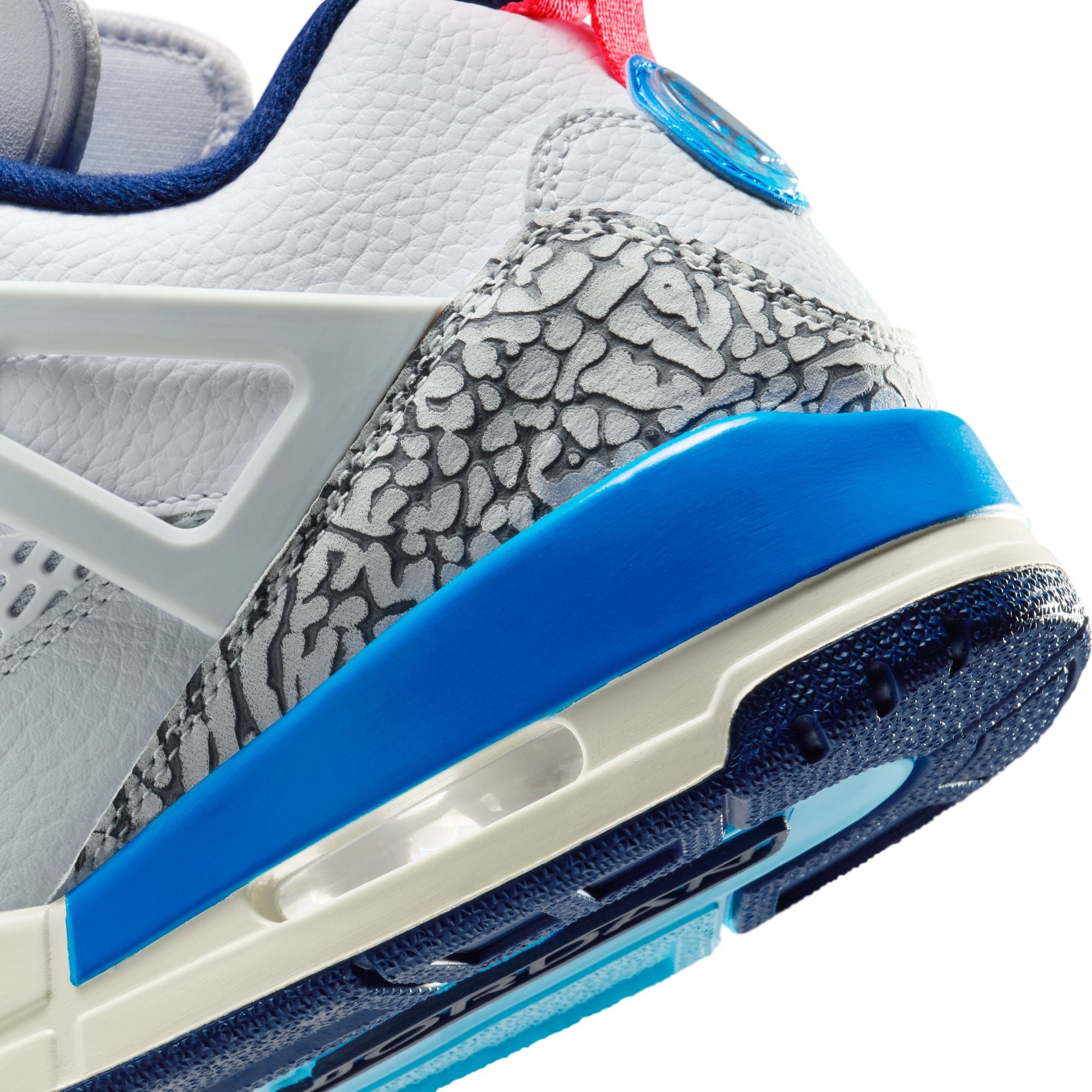 MENS JORDAN SPIZIKE LOW (WHITE/HOT LAVA/PURE PLATINUM/BLUE VOID)