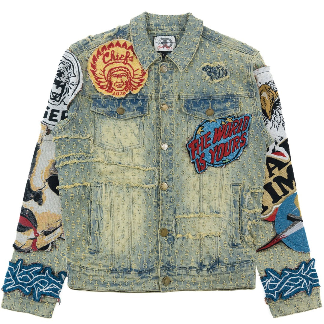 Heart of Darkness Denim Jacket fashion