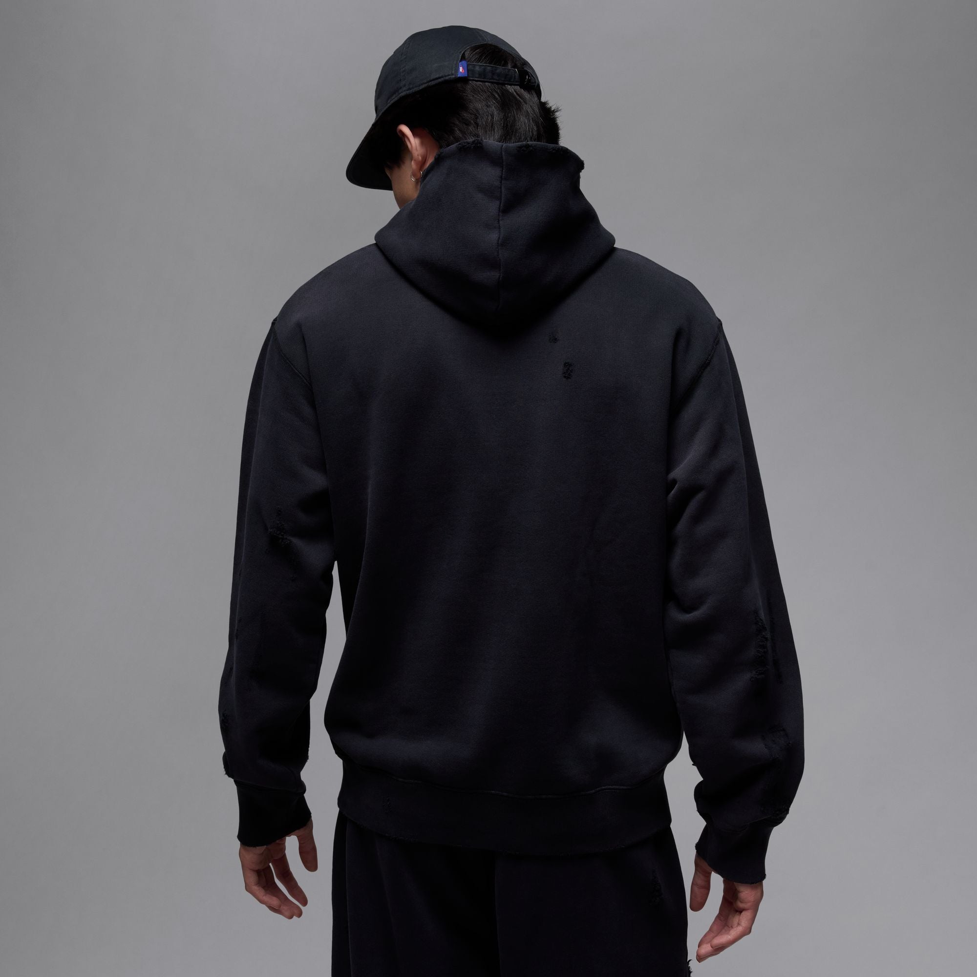 MENS JORDAN RARE AIR PULLOVER HOODIE (BLACK)