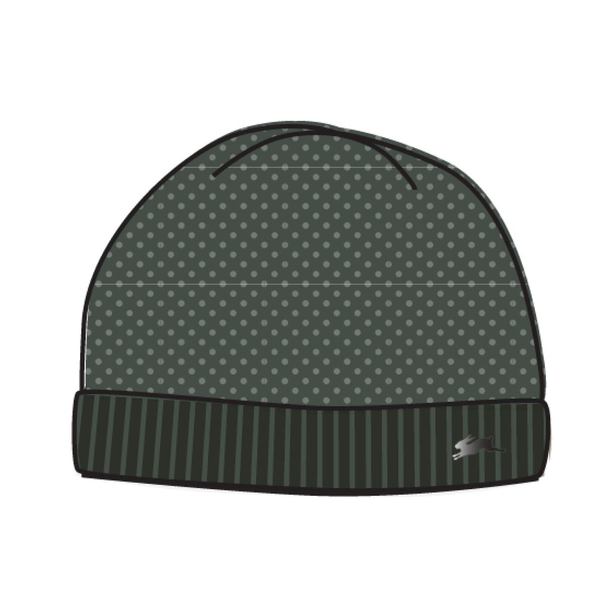 OMARION | SWEATER KNIT BEANIE (DP FOREST)