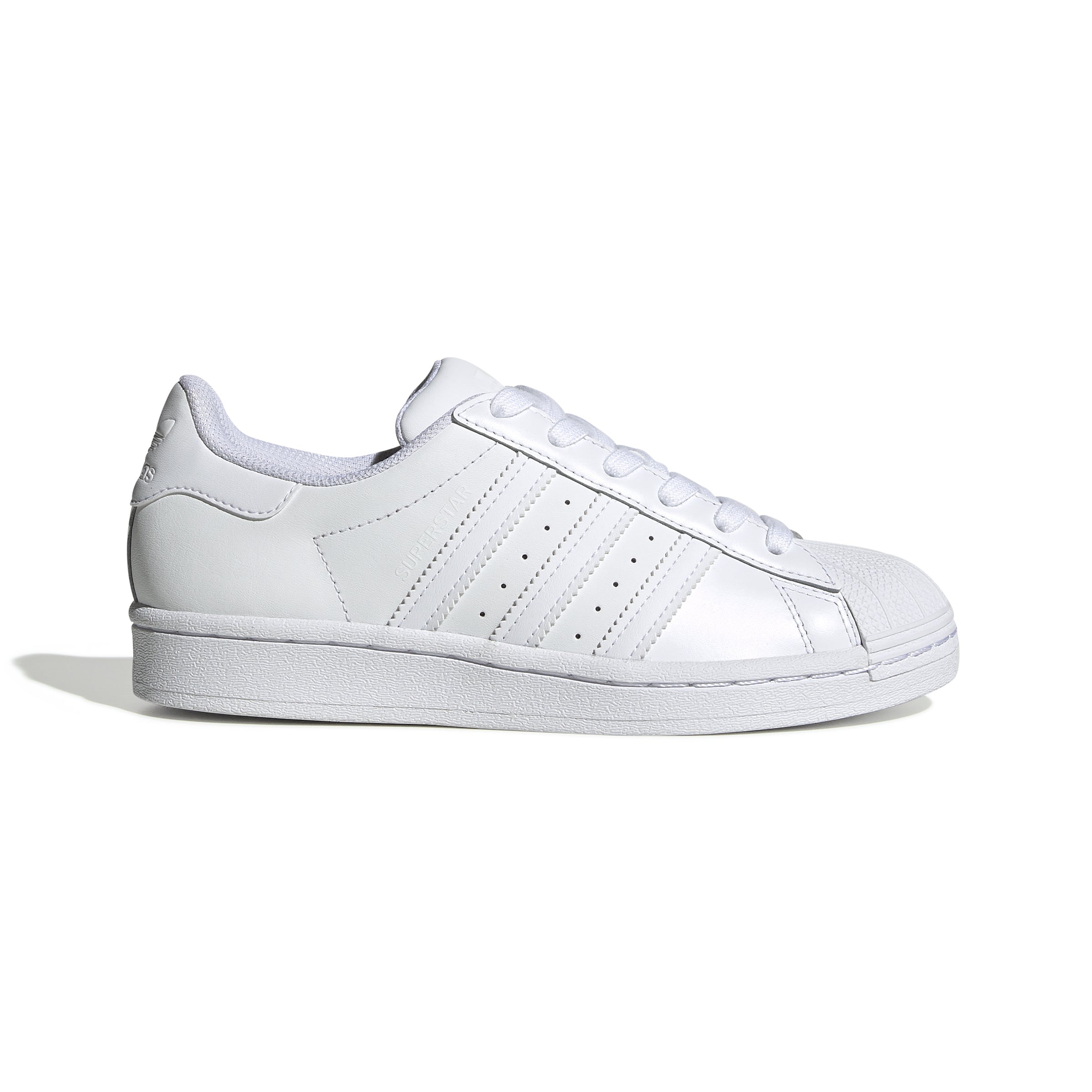 KIDS ADIDAS SUPERSTAR J (WHITE/WHITE)