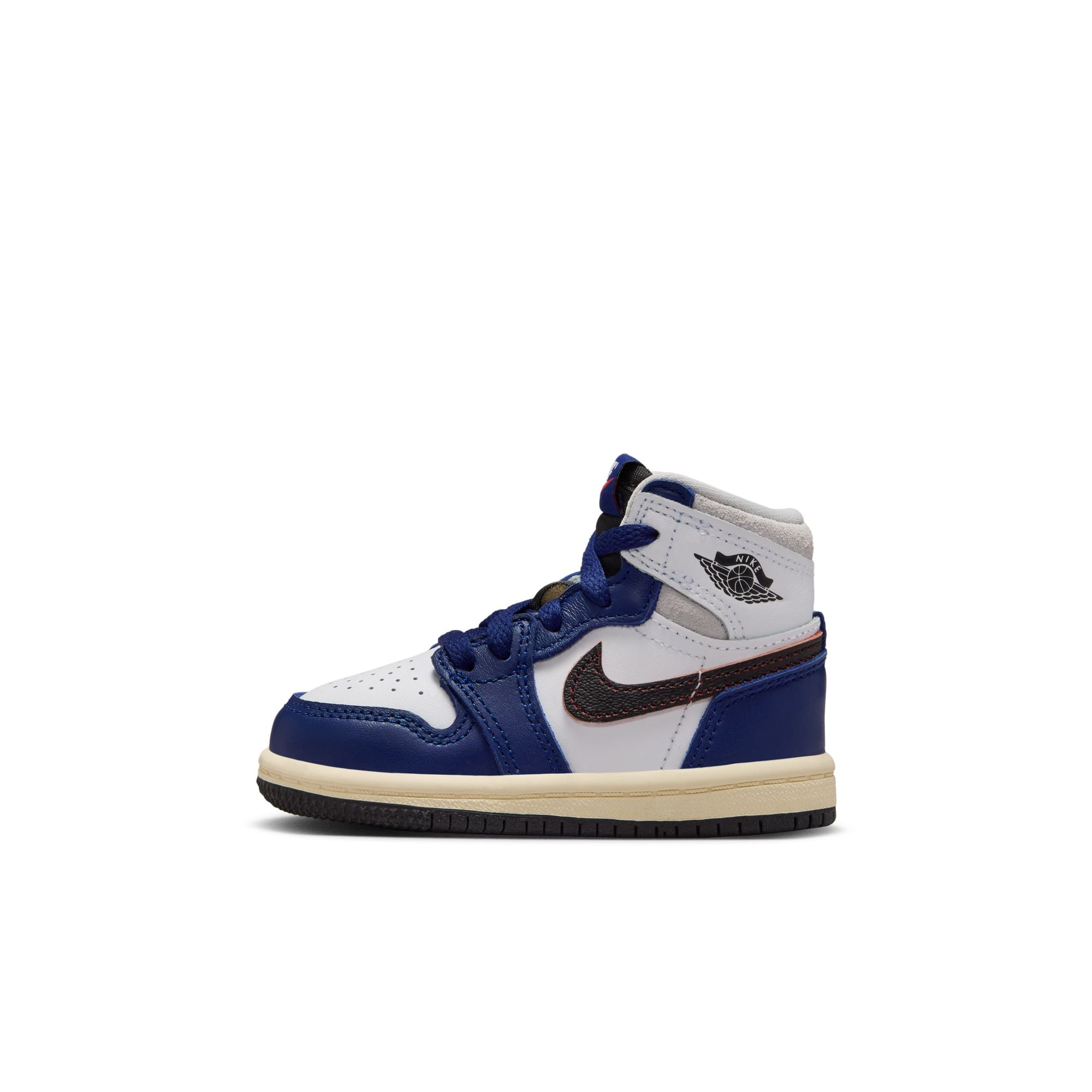 KIDS JORDAN 1 RETRO HIGH OG RARE AIR TD (DEEP ROYAL BLUE)