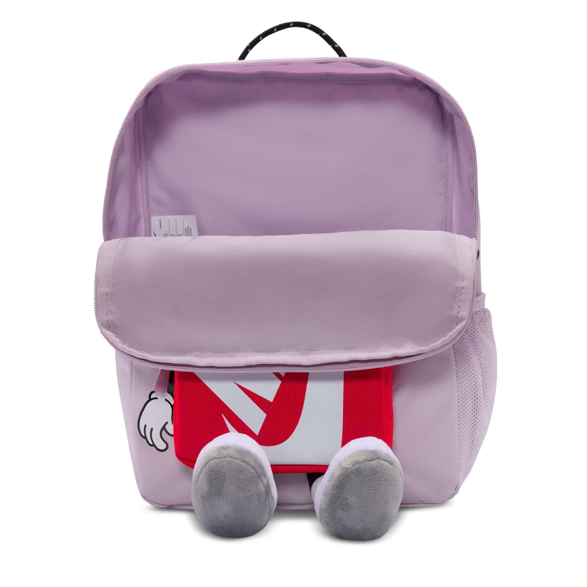 YOUTH NIKE BOXY BACKPACK (DOLL/UNIVERSITY RED/WHITE)