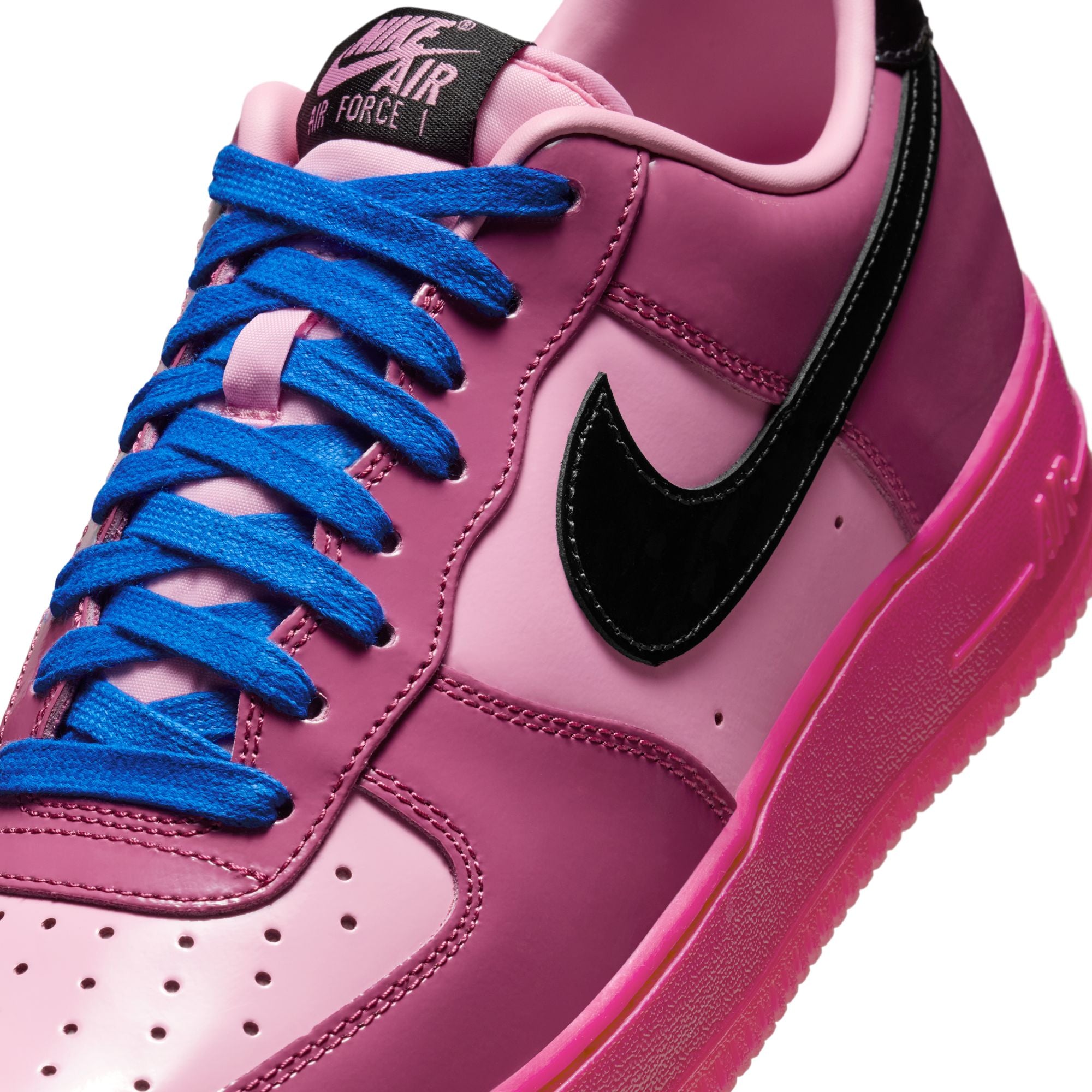 MENS NIKE AIR FORCE 1 LOW (PINK COOLER/MULBERRY ROSE)