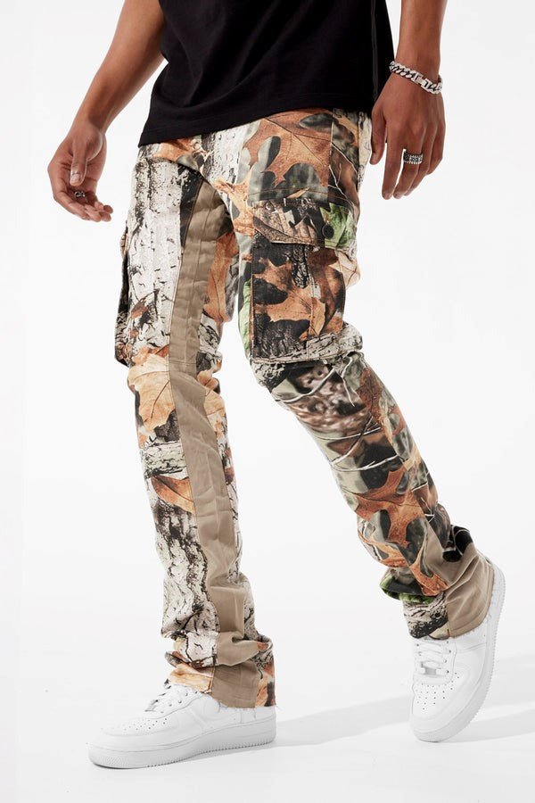 MENS JORDAN CRAIG Martin FIT Camo Cargo STACKED Denim Real Tree