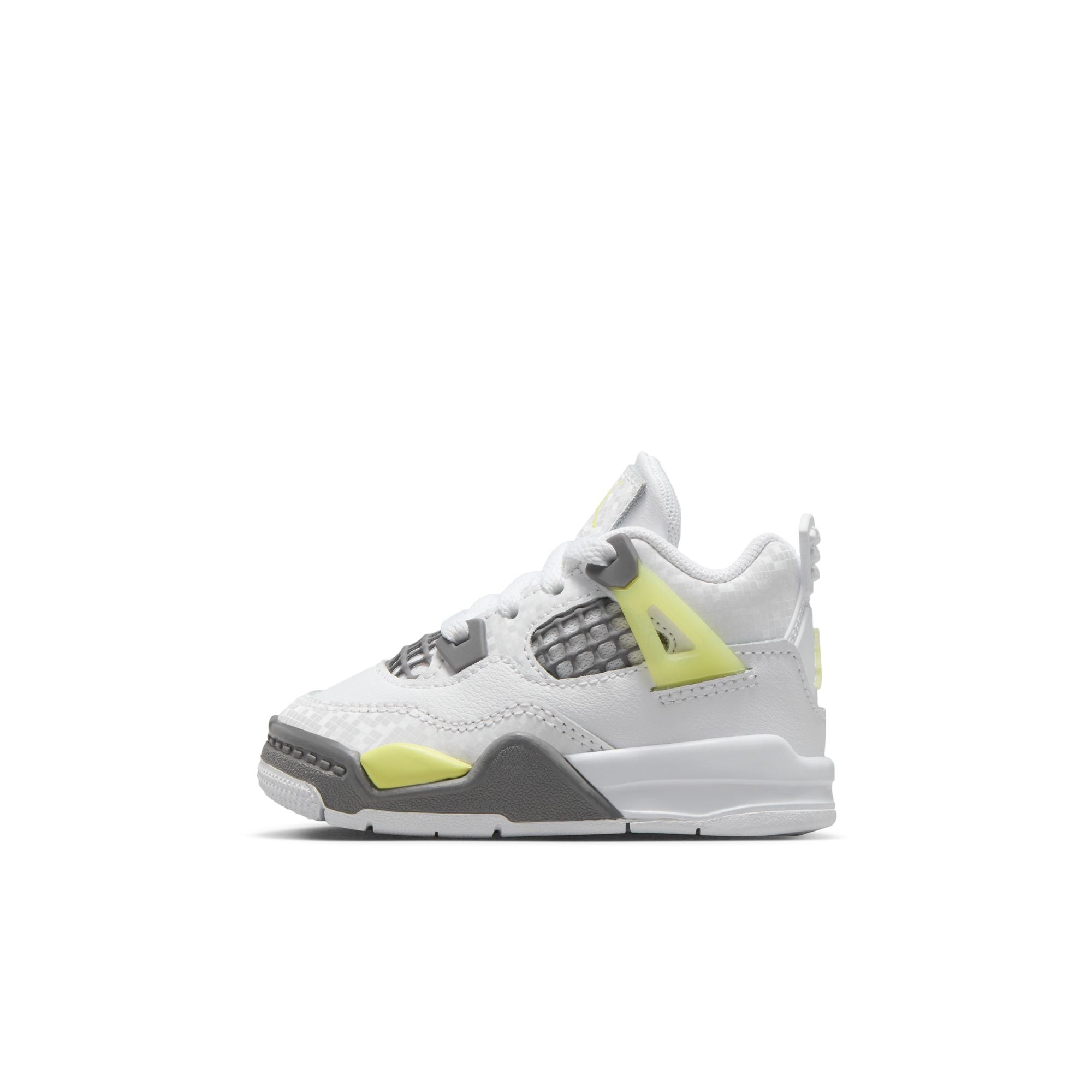 KIDS JORDAN 4 RETRO TD (LIGHT LEMON TWIST)