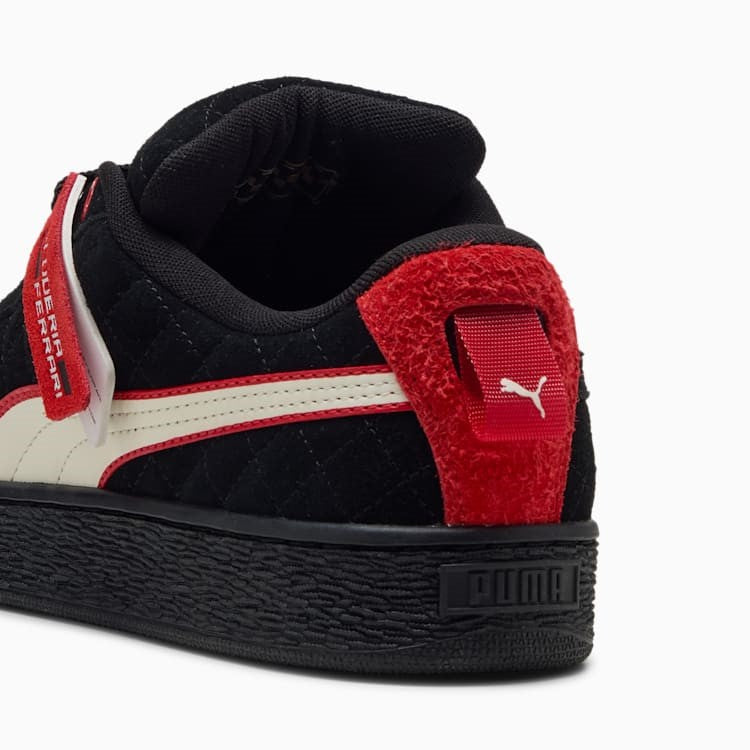 MENS PUMA FERRARI SUEDE XL HERO (BLACK)