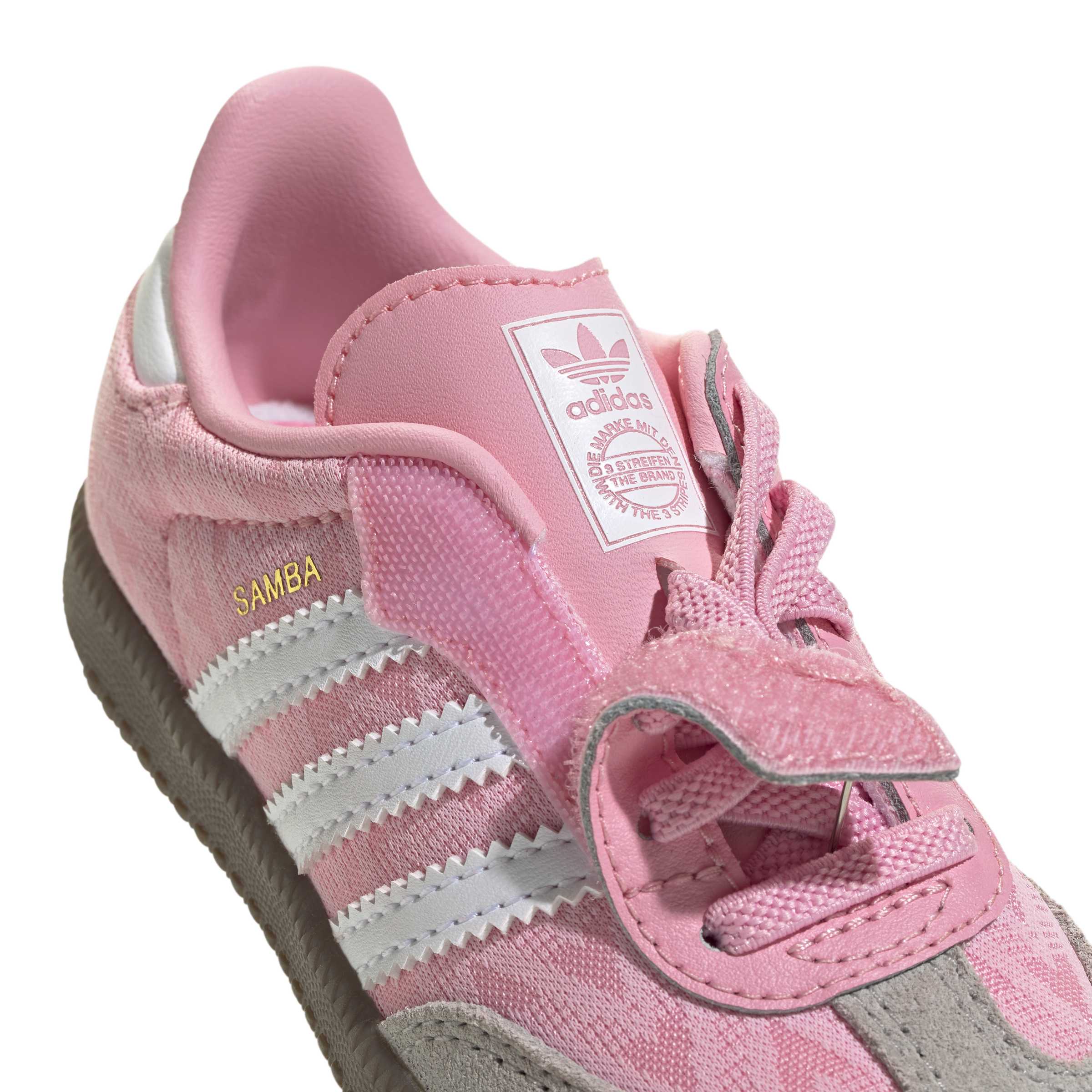 KIDS ADIDAS SAMBA OG CF EL I (PINK/WHITE)