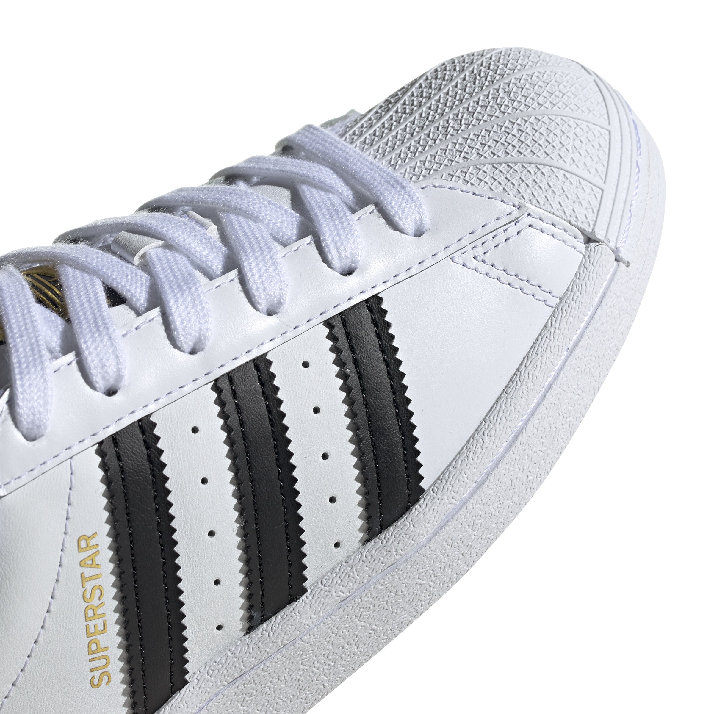 KIDS ADIDAS SUPERSTAR J (WHITE/BLACK)