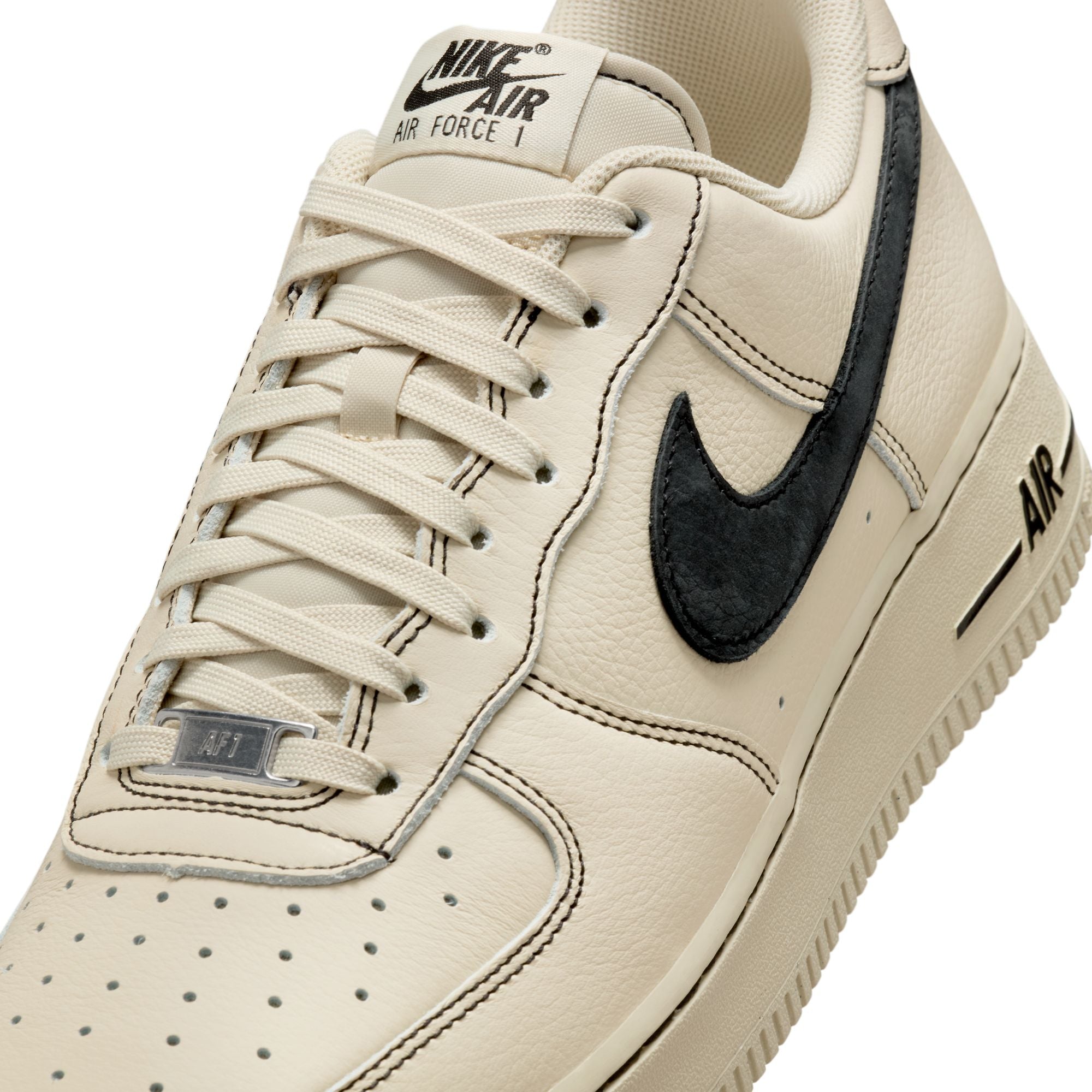 MENS AIR FORCE 1 '07 LV8 (LT KHAKI/BLACK)