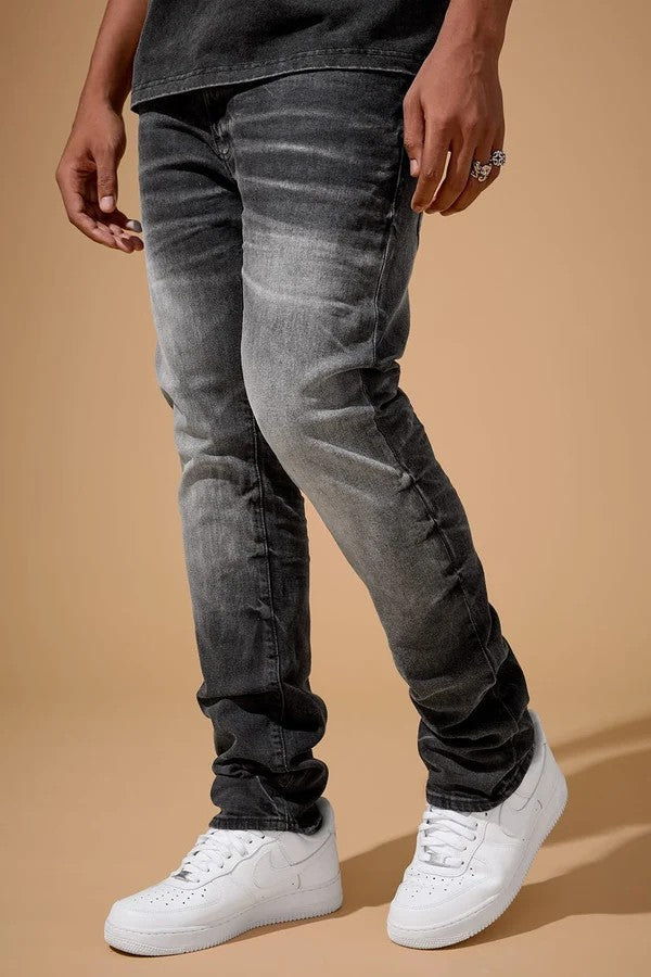 MENS JORDAN CRAIG COLLINS FIT WINDSTORM DENIM (INDUSTRIAL BLACK)