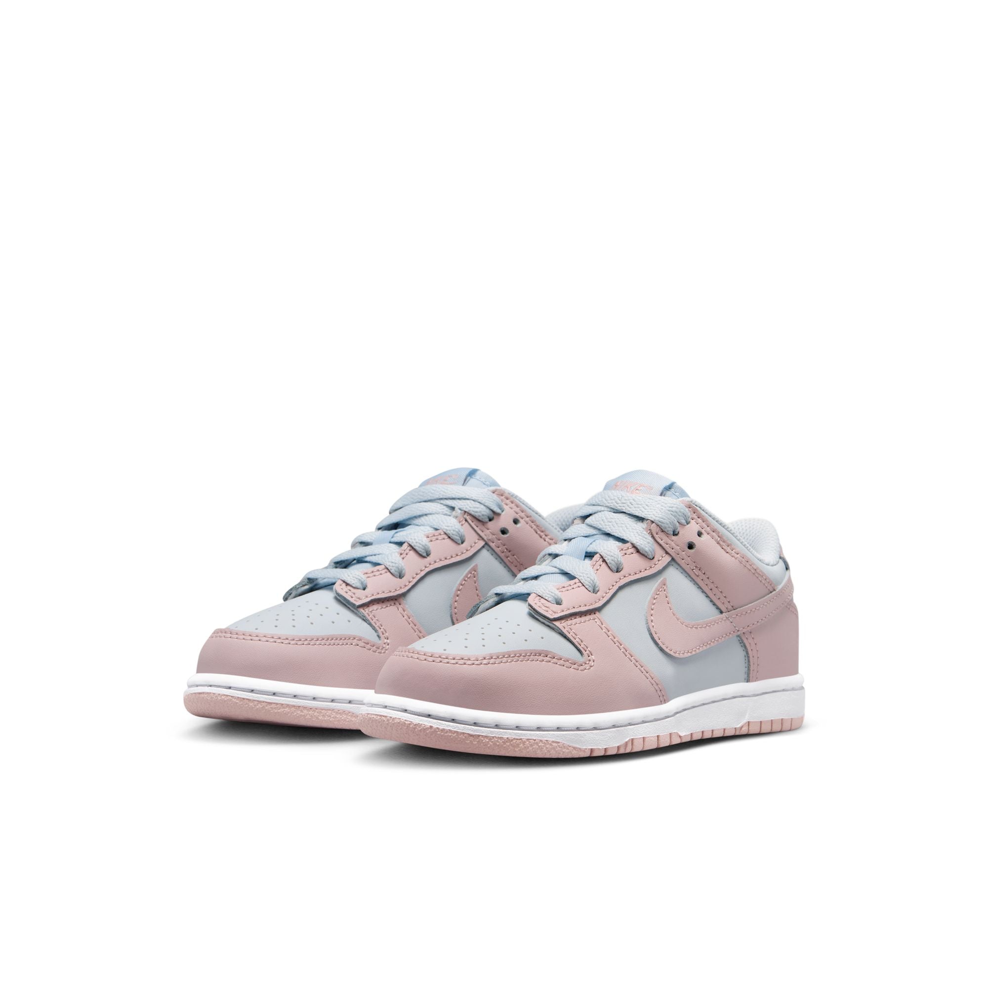 KIDS NIKE DUNK LOW PSE (AURA/SILT RED/WHITE)