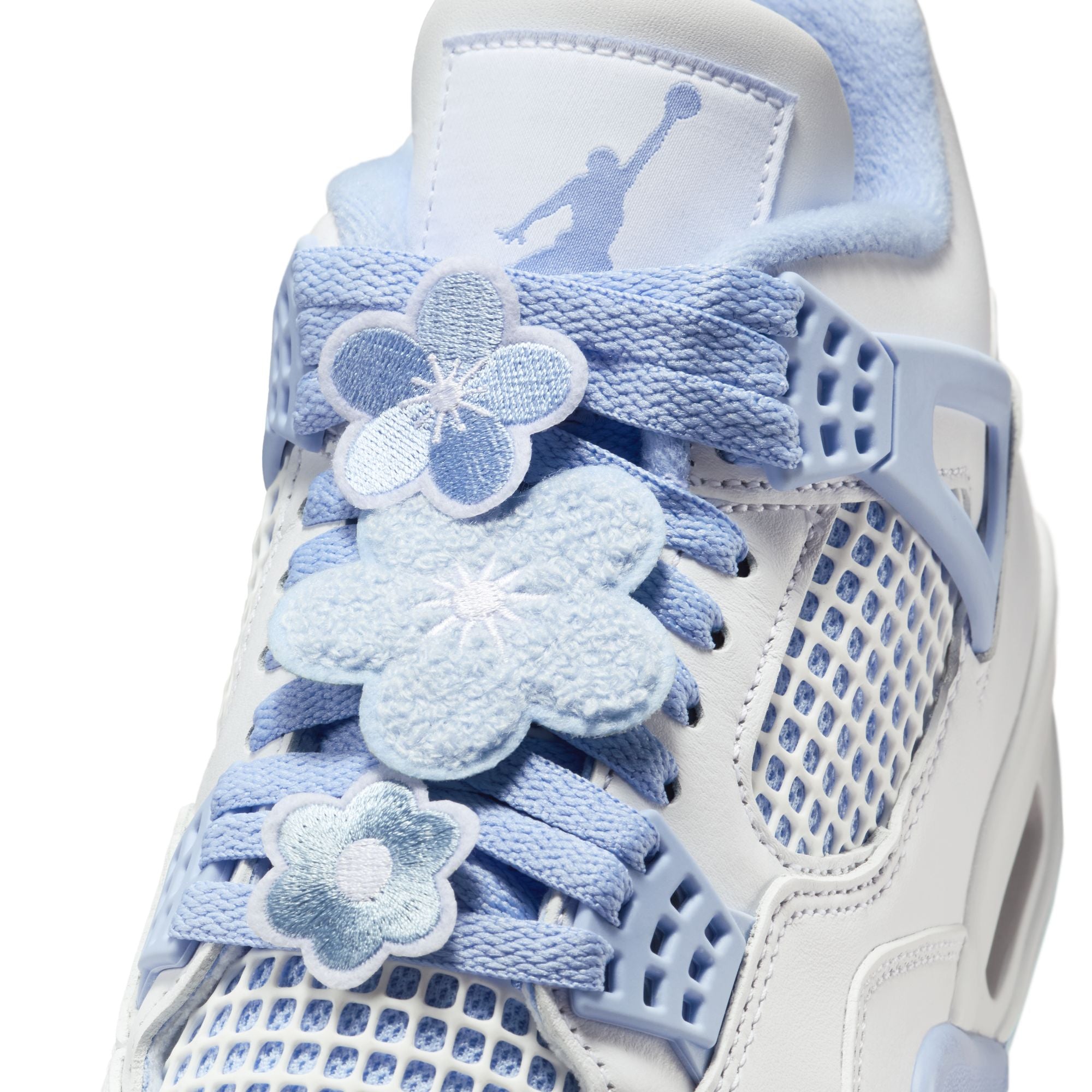 WOMENS AIR JORDAN 4 RETRO (ALUMINUM)