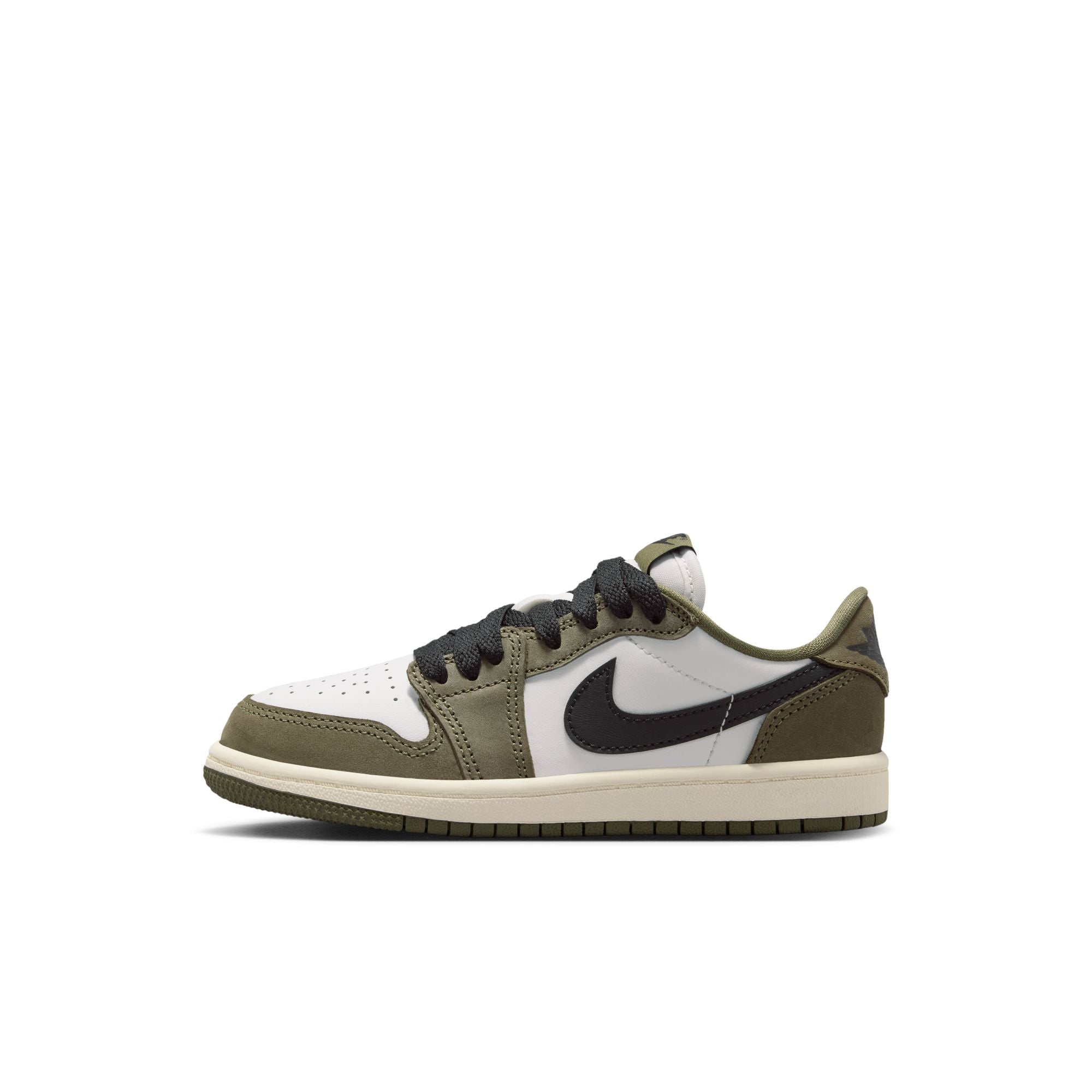 KIDS JORDAN 1 RETRO LOW OG PS (MEDIUM OLIVE)
