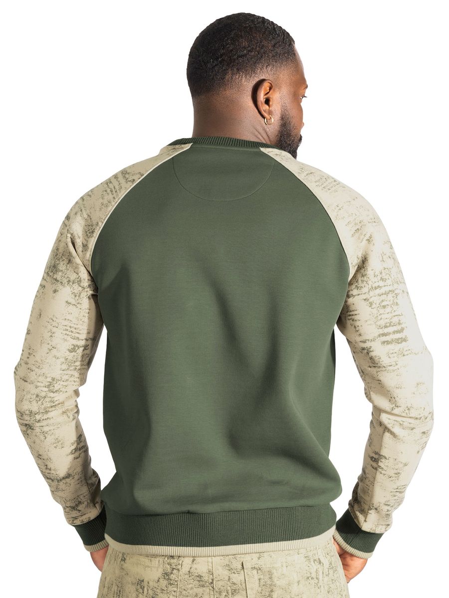 MENS MAKOBI BERNARDI CREWNECK (OLIVE)
