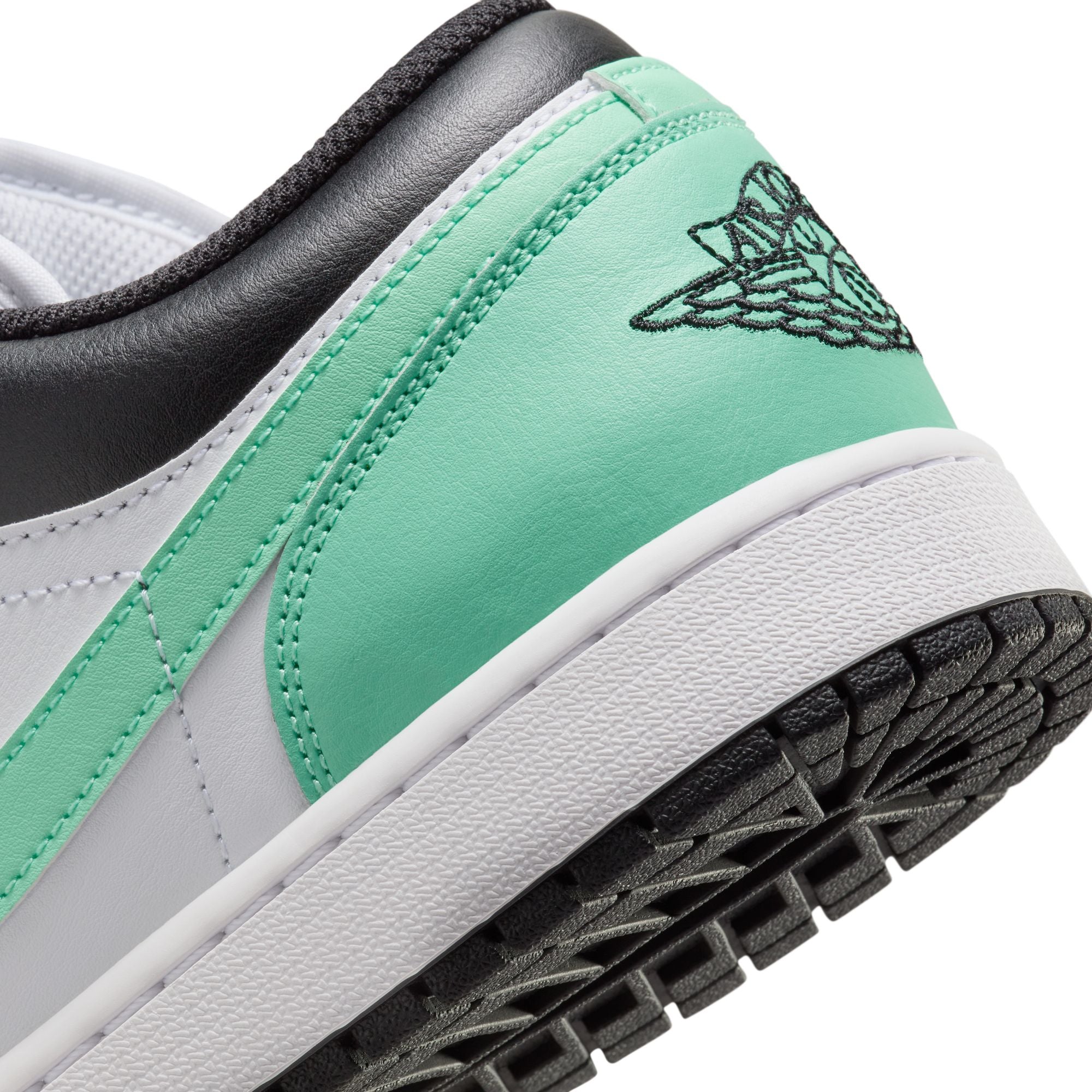 MENS AIR JORDAN 1 LOW (GREEN GLOW)