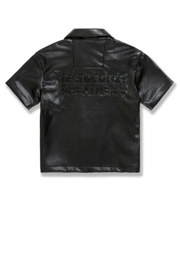 KIDS JORDAN CRAIG DESTINED FOR GREATNESS S/S SHIRT (BLACK)