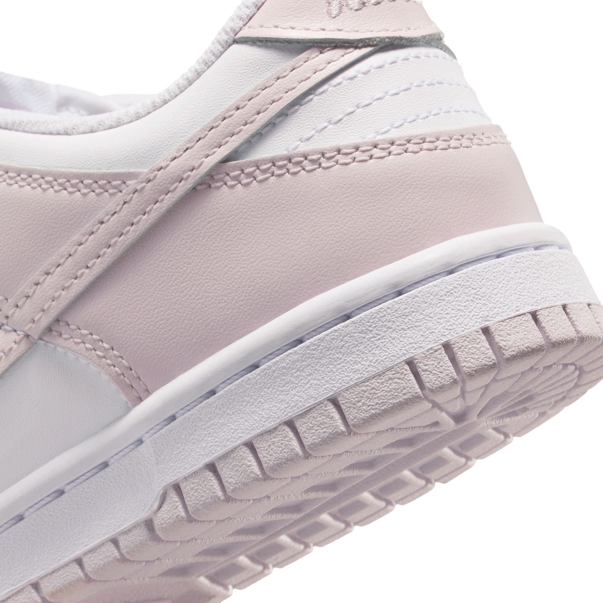 KIDS NIKE DUNK LOW GS (WHITE/LIGHT VIOLET)