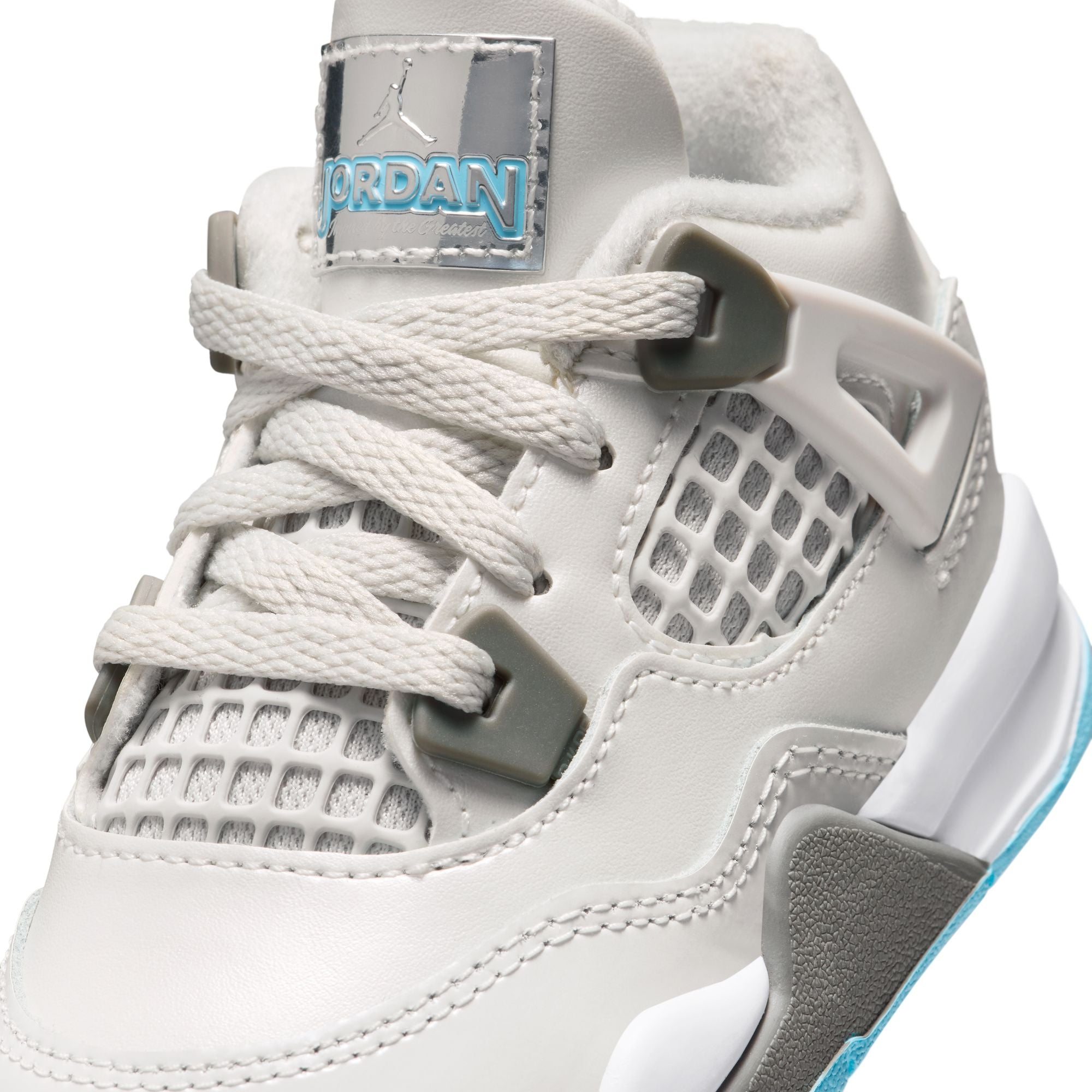 KIDS JORDAN 4 RETRO TD (BLUE CHILL)