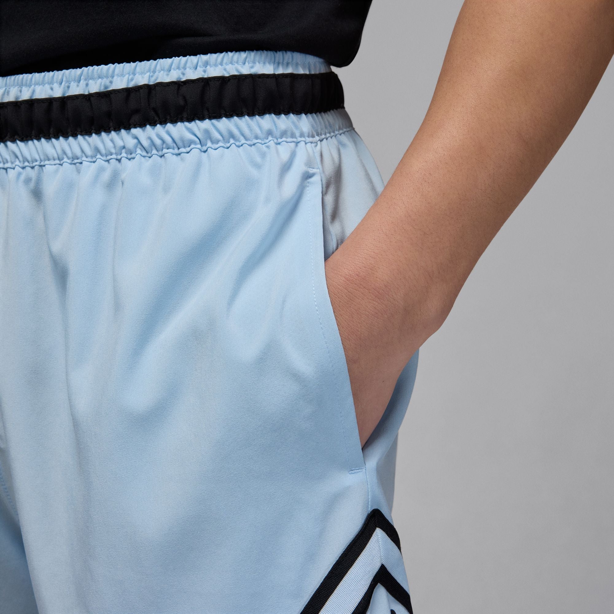 MENS Dri-FIT Woven Diamond Short (CELESTINE BLUE/BLACK)