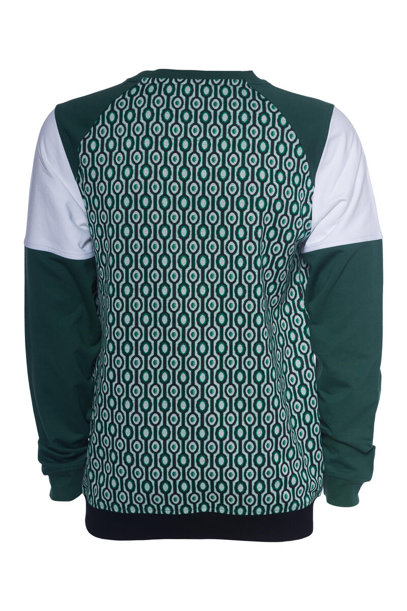 QUINTON | MENS LS SWEATER (FOREST)