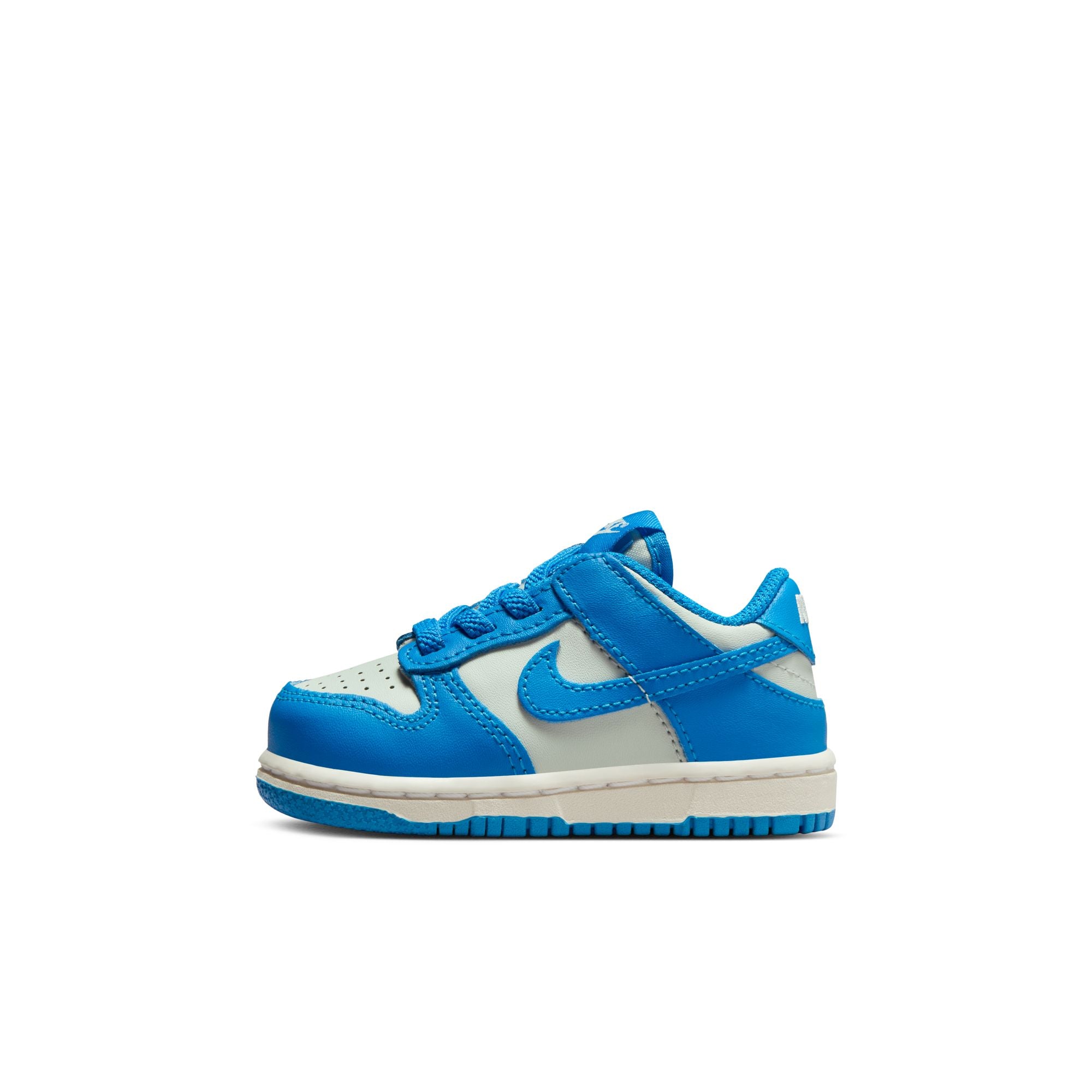 KIDS NIKE DUNK LOW TDE (LIGHT SILVER/LT PHOTO BLUE/SAIL)