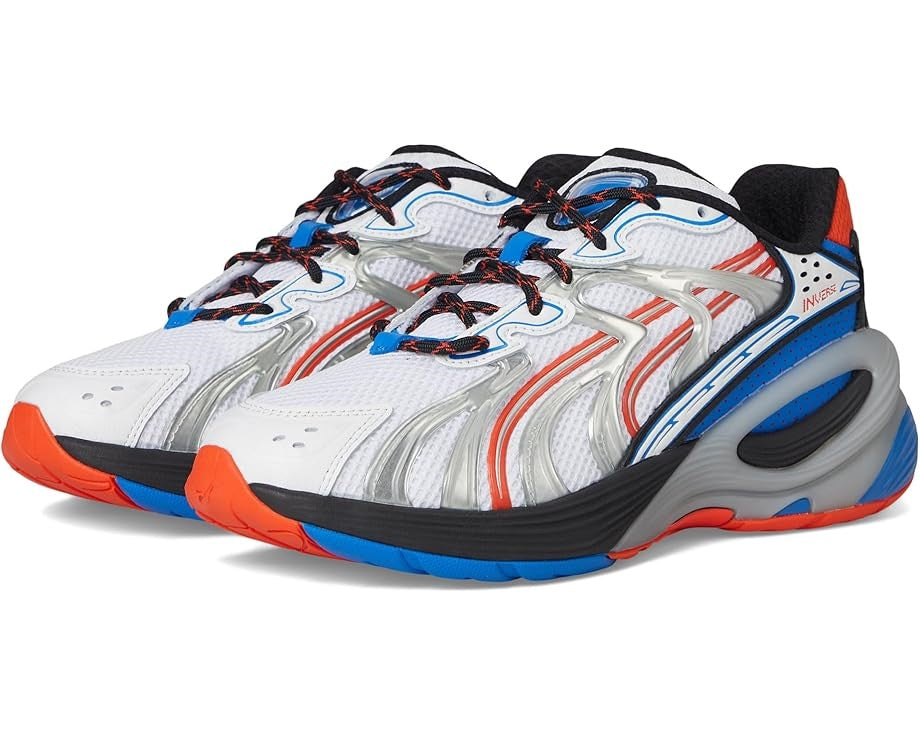MENS PUMA INVERSE MILLENNIAL (PUMA WHITE/REDMAZING/HYPERLINK BLUE/PUMA BLACK)