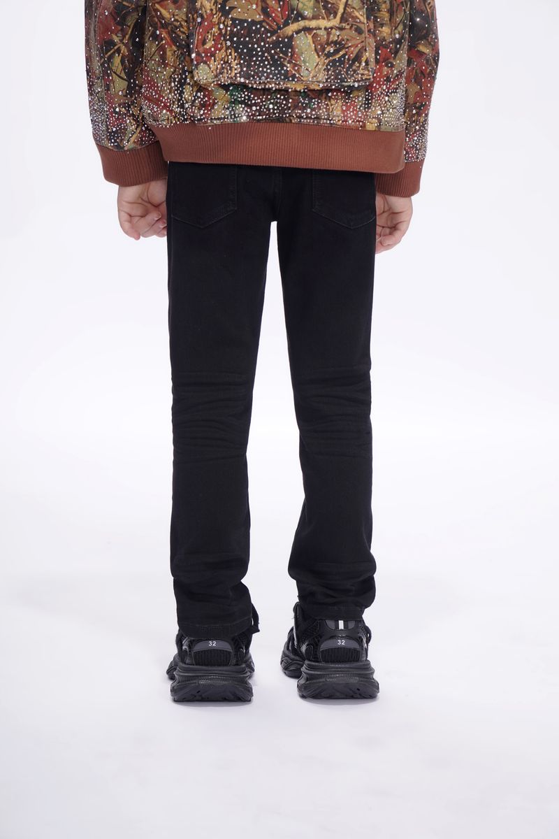 KIDS VALABASAS JR.SLIM JEAN (BLACK)