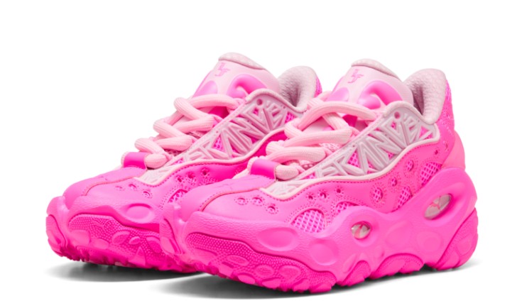 KIDS PUMA LA FRANCE RNNR JR (POISON PINK-PALE PINK-FLURO PINK PES)