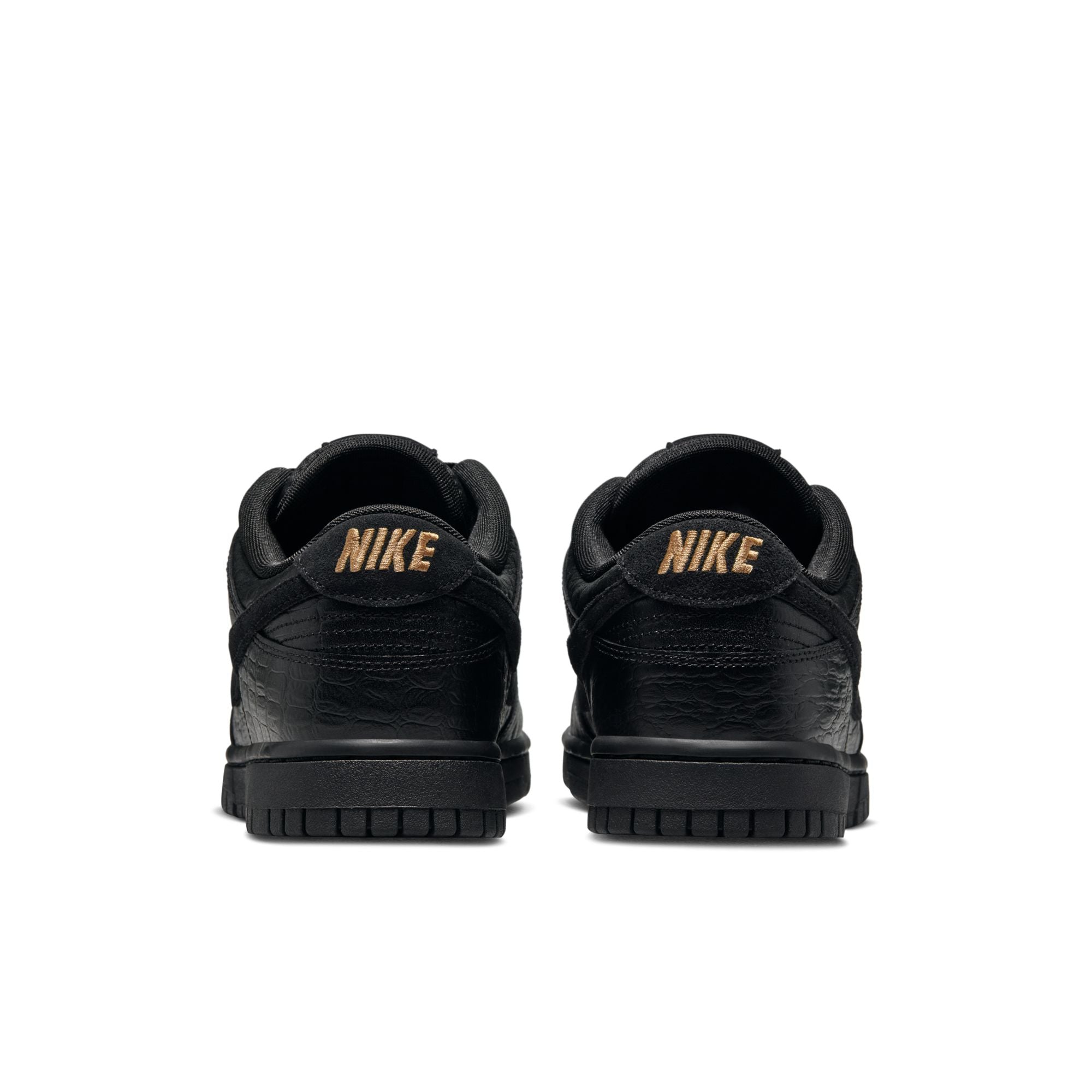 WOMENS NIKE DUNK LOW SS (BLACK CROC)