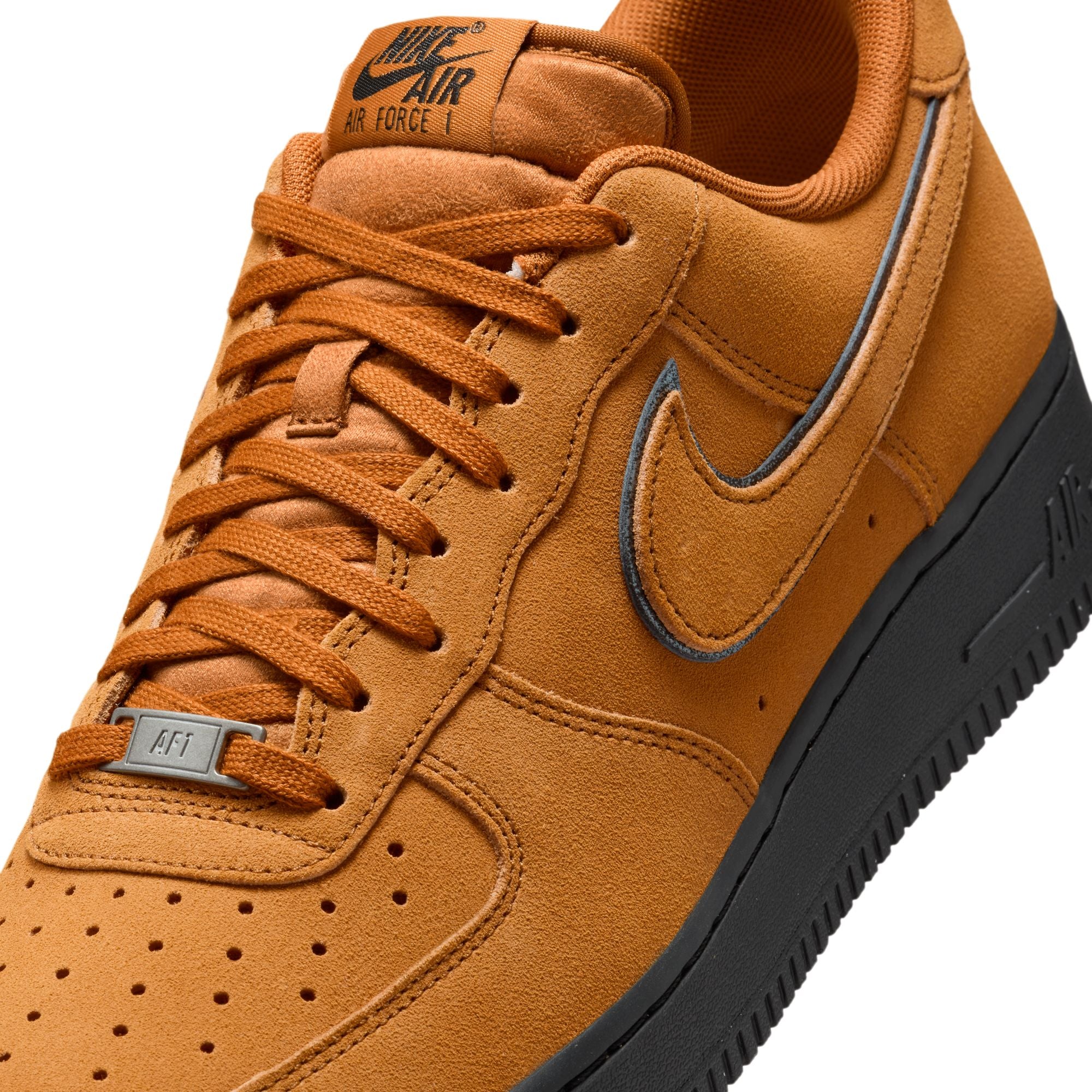 MENS NIKE AIR FORCE 1 '07 LV8 (DESERT OCHRE/BLACK)