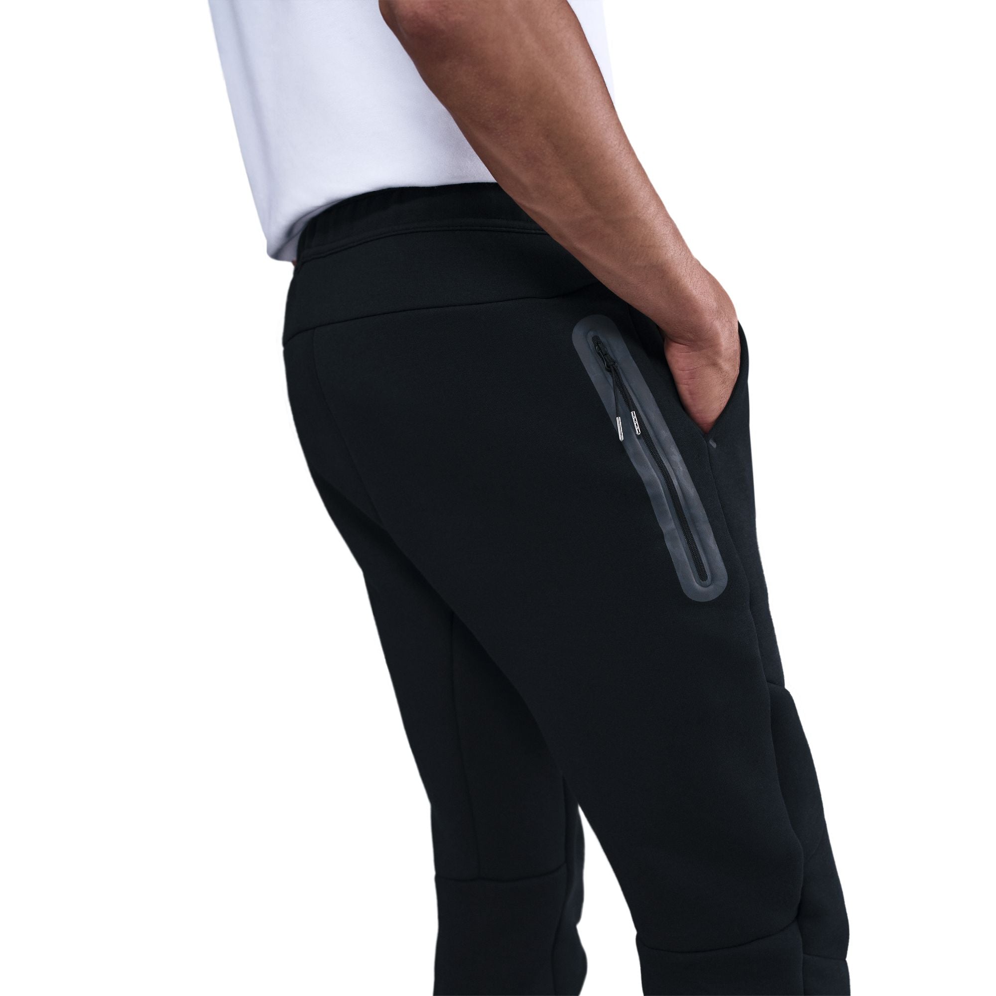 MENS KOBE BRYANT FZ WR TECH FLEECE SET (BLACK/WHITE)