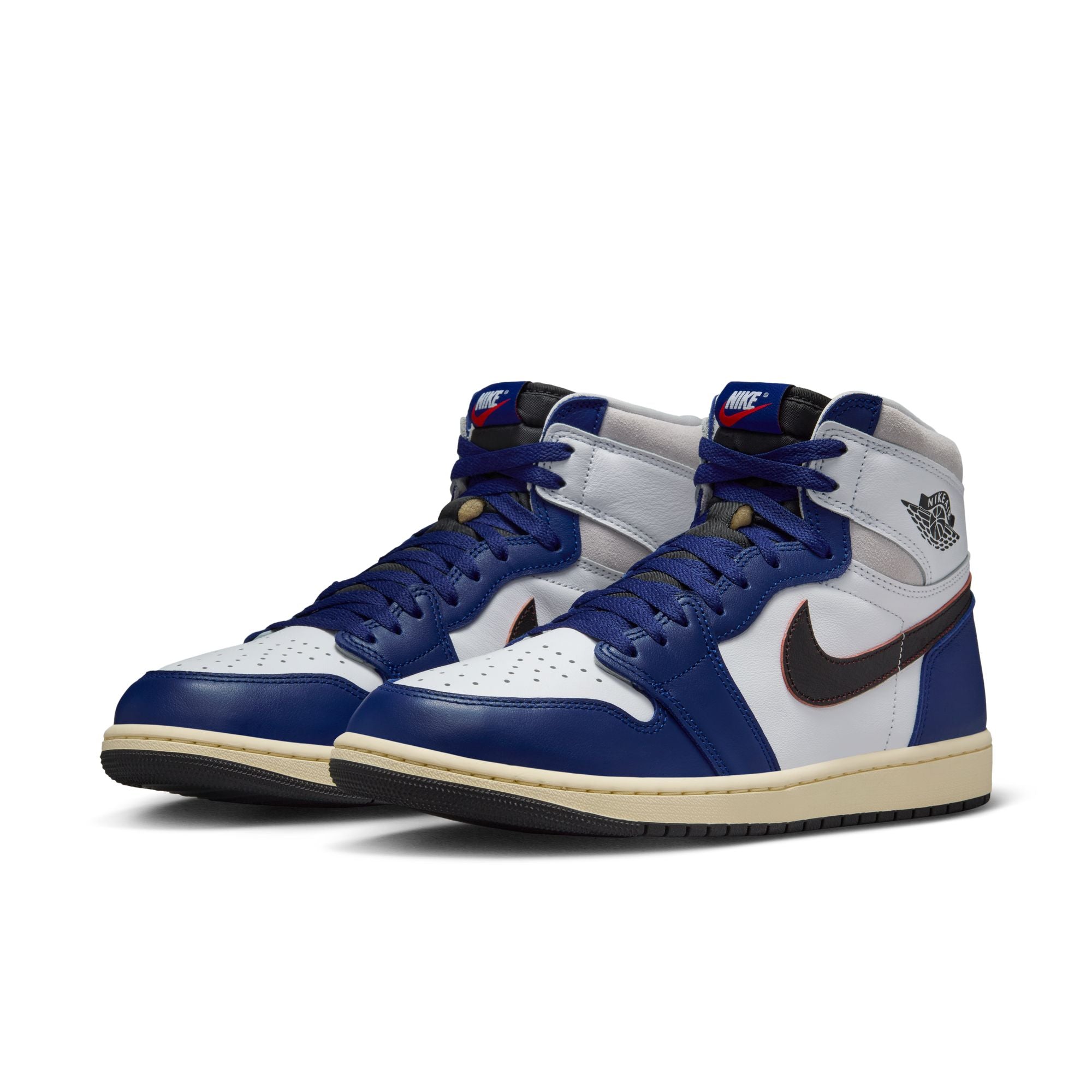 MENS AIR JORDAN 1 RETRO HIGH OG RARE AIR (DEEP ROYAL BLUE)