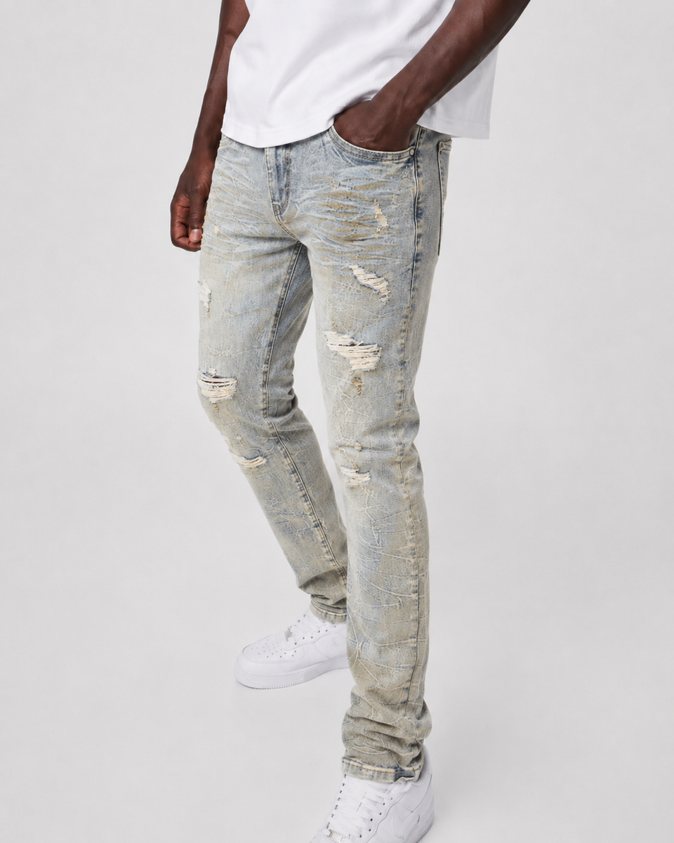 MENS WAIMEA SKINNY FIT JEAN (DIRTY VINTAGE)