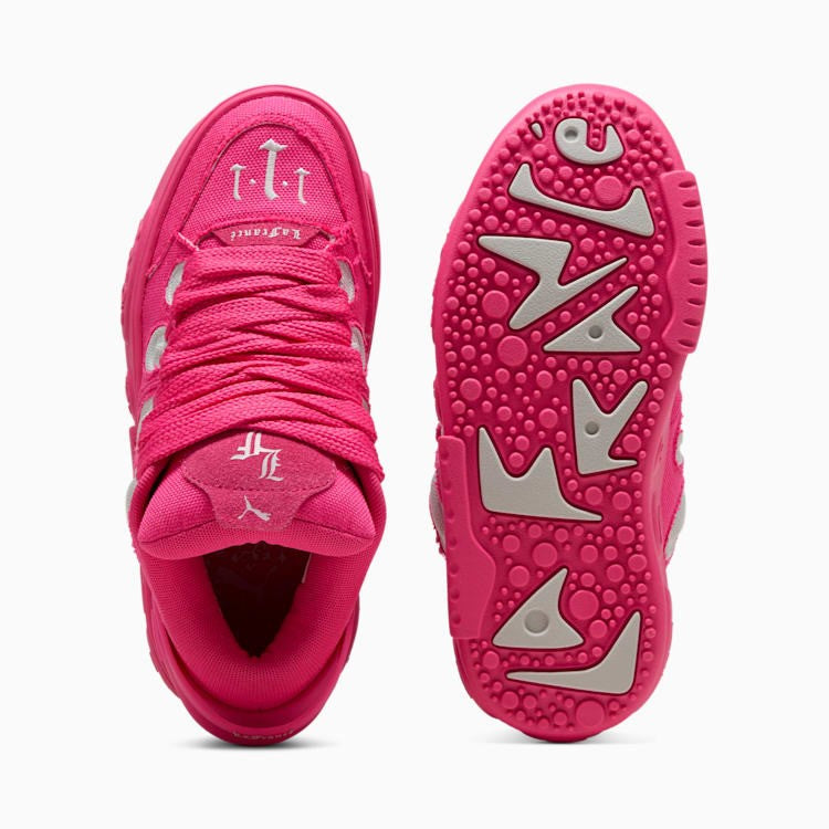 KIDS PUMA LA FRANCE PINK CARPET JR (GLOWING PINK/GLACIAL GRAY)