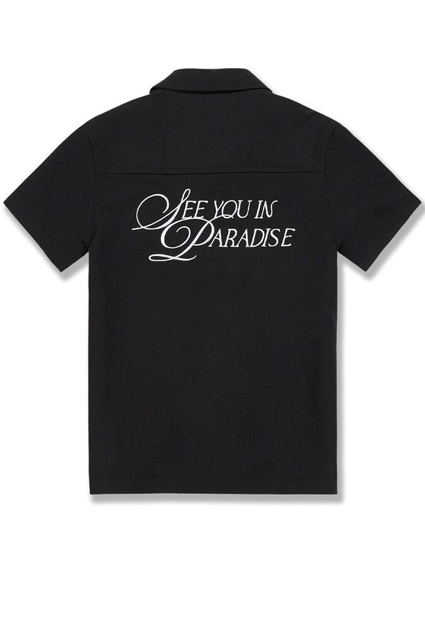 KIDS JORDAN CRAIG OAKLAND MECHANIC S/S SHIRT (BLACK)
