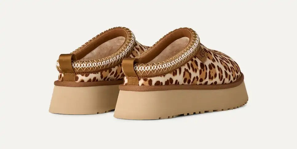 WOMENS UGG TAZZ PLAINS (FELICITY LEOPARD JASMINE)