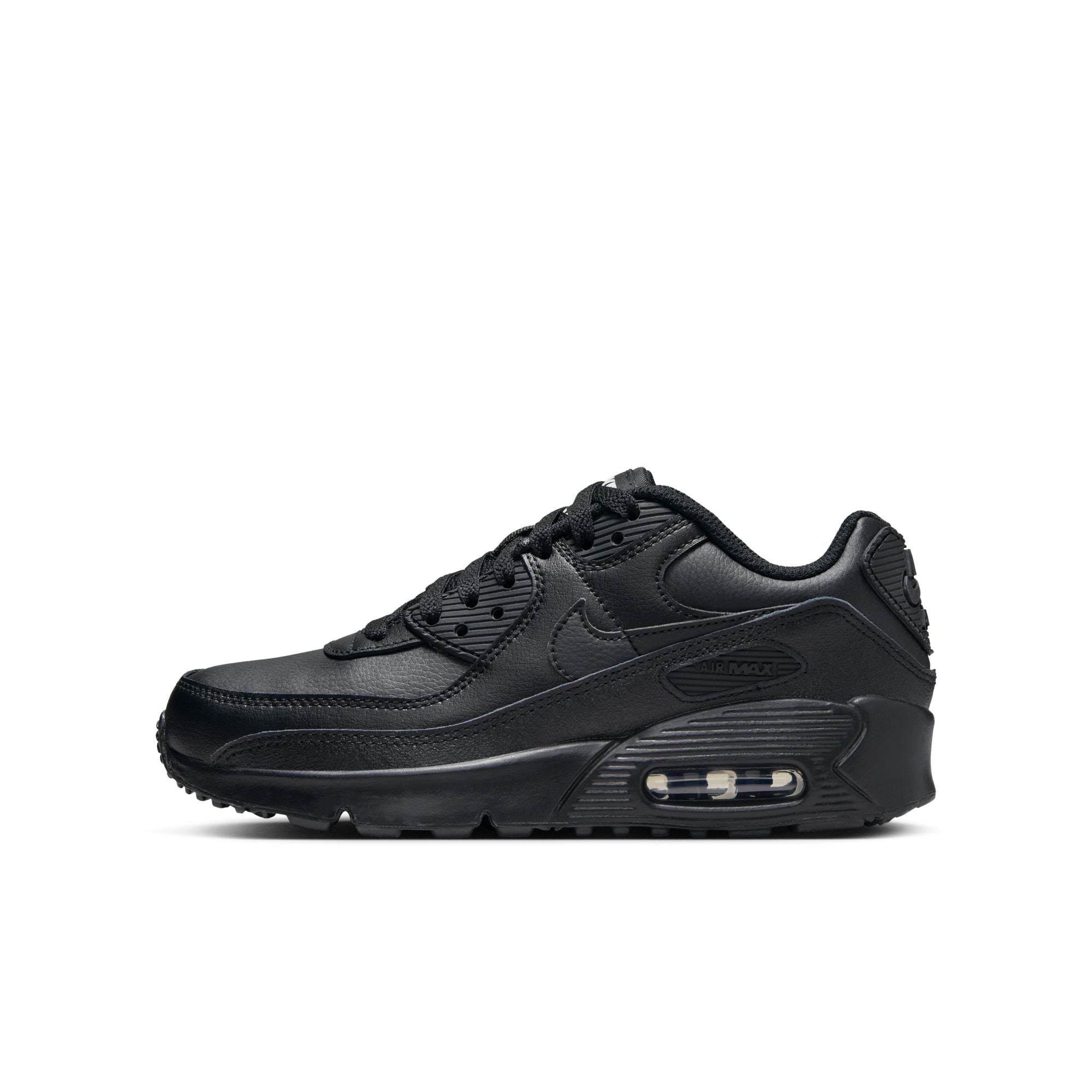 KIDS NIKE AIR MAX 90 LTR GS (BLACK)